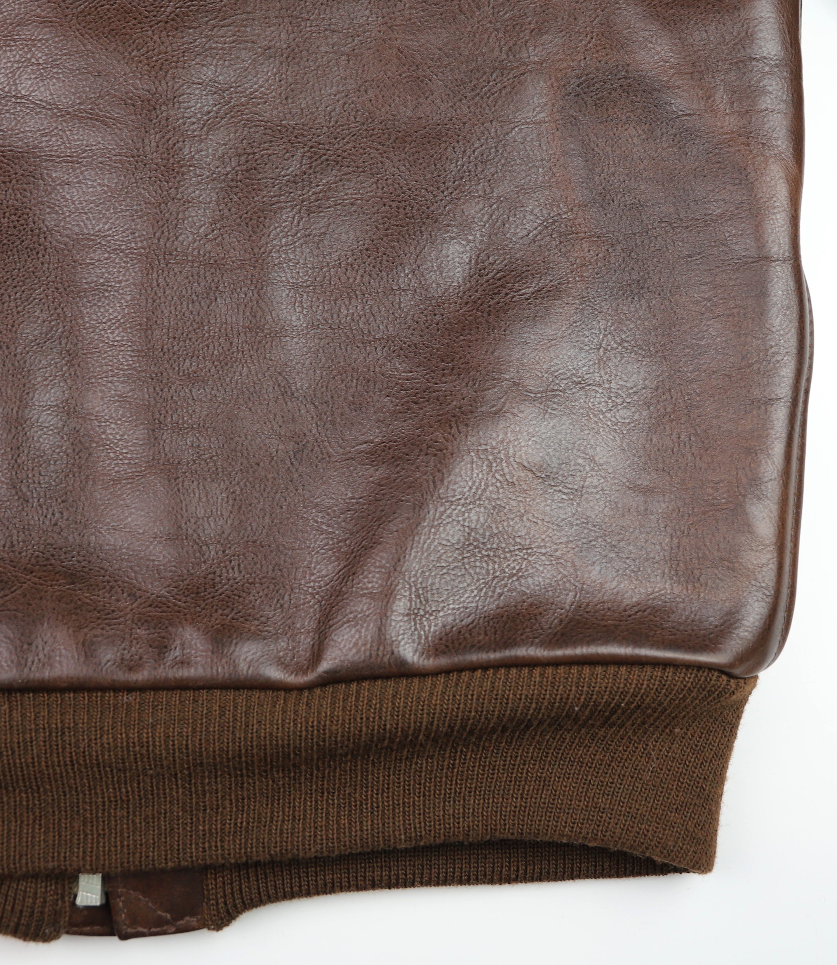 Aero A-2 Military Flight Jacket, size 38, Chestnut Badalassi, Gently Worn