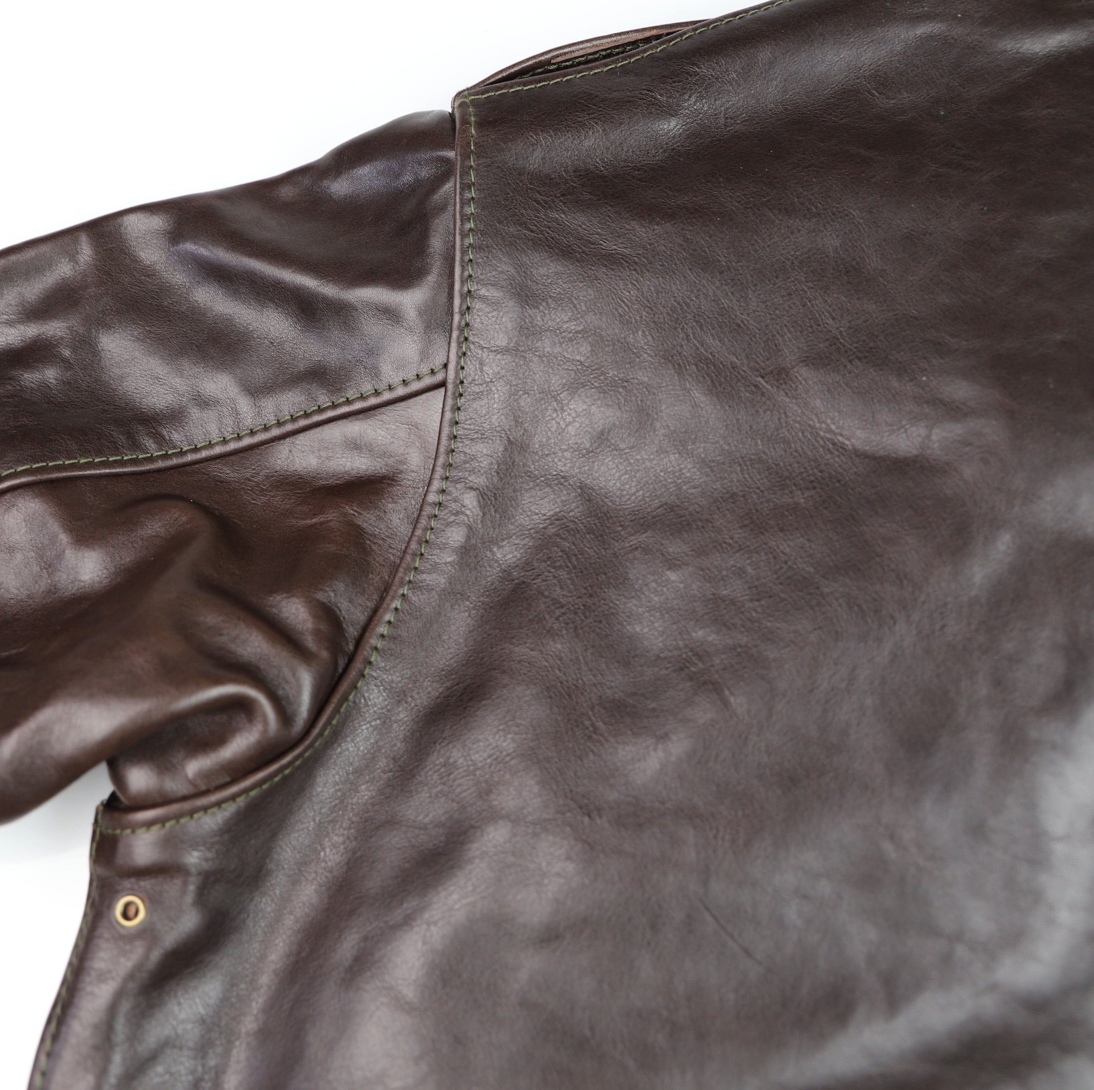 Aero A-2 Military Flight Jacket, size 40, Chestnut Badalassi Cowhide