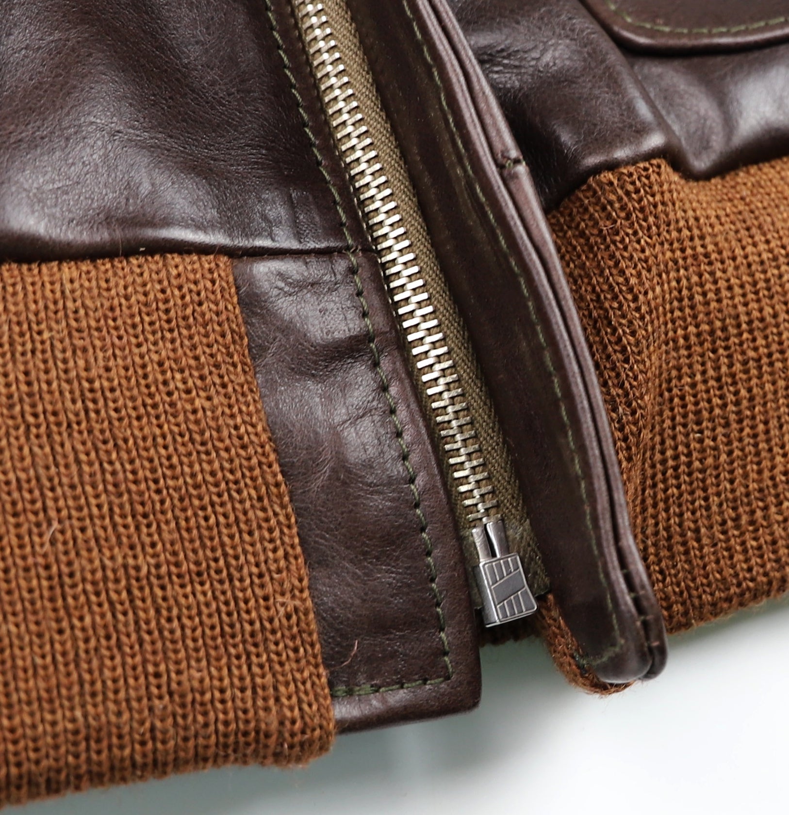 Aero A-2 Military Flight Jacket, size 40, Chestnut Badalassi Cowhide