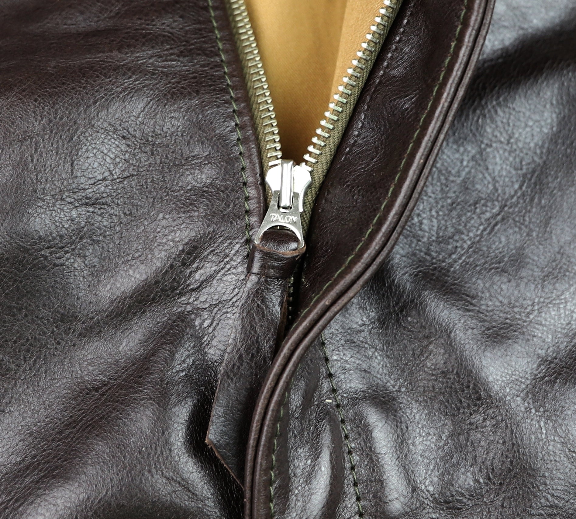 Aero A-2 Military Flight Jacket, size 40, Chestnut Badalassi Cowhide