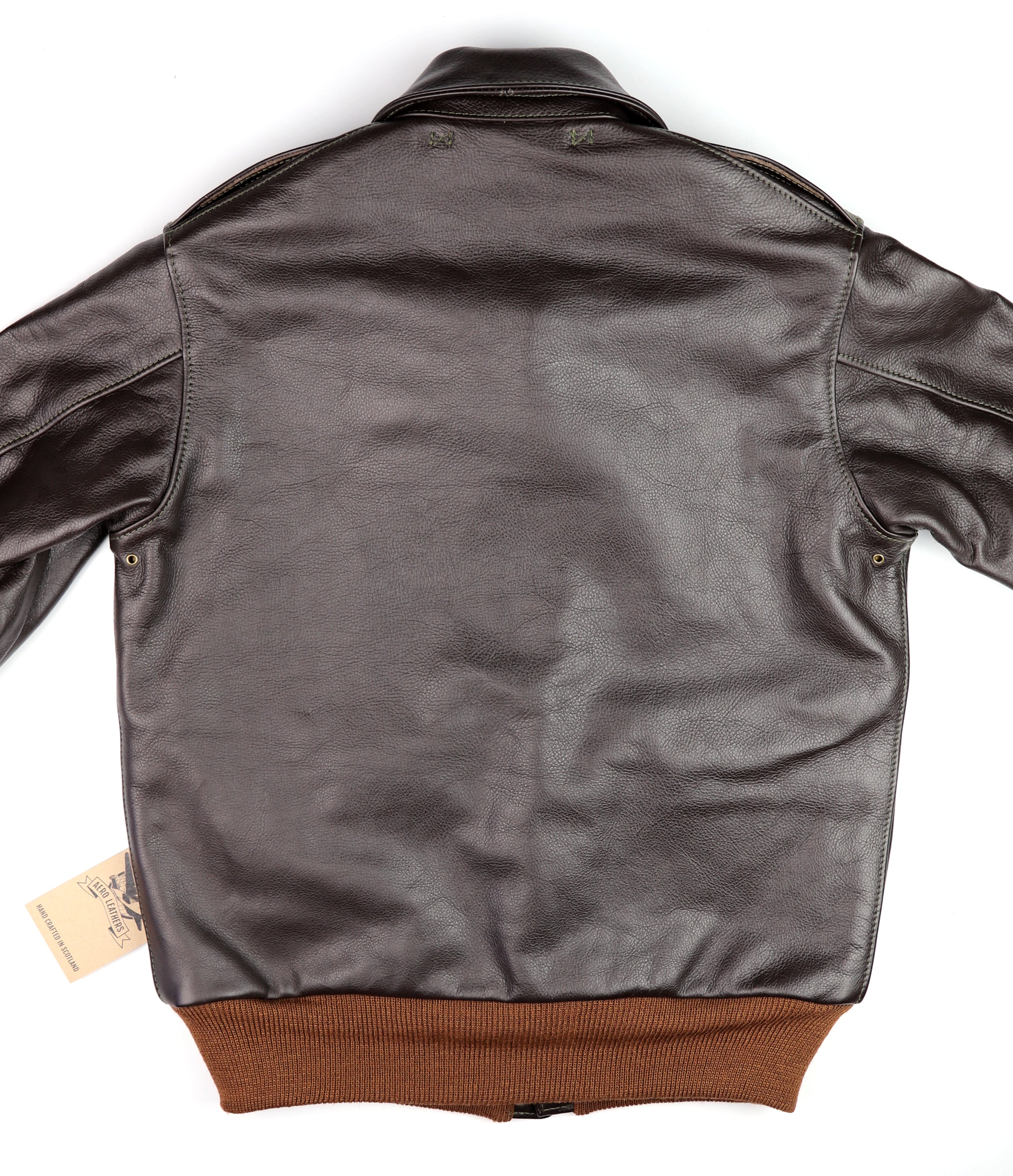 Aero A-2 Military Flight Jacket, size 38, Dark Seal Vicenza