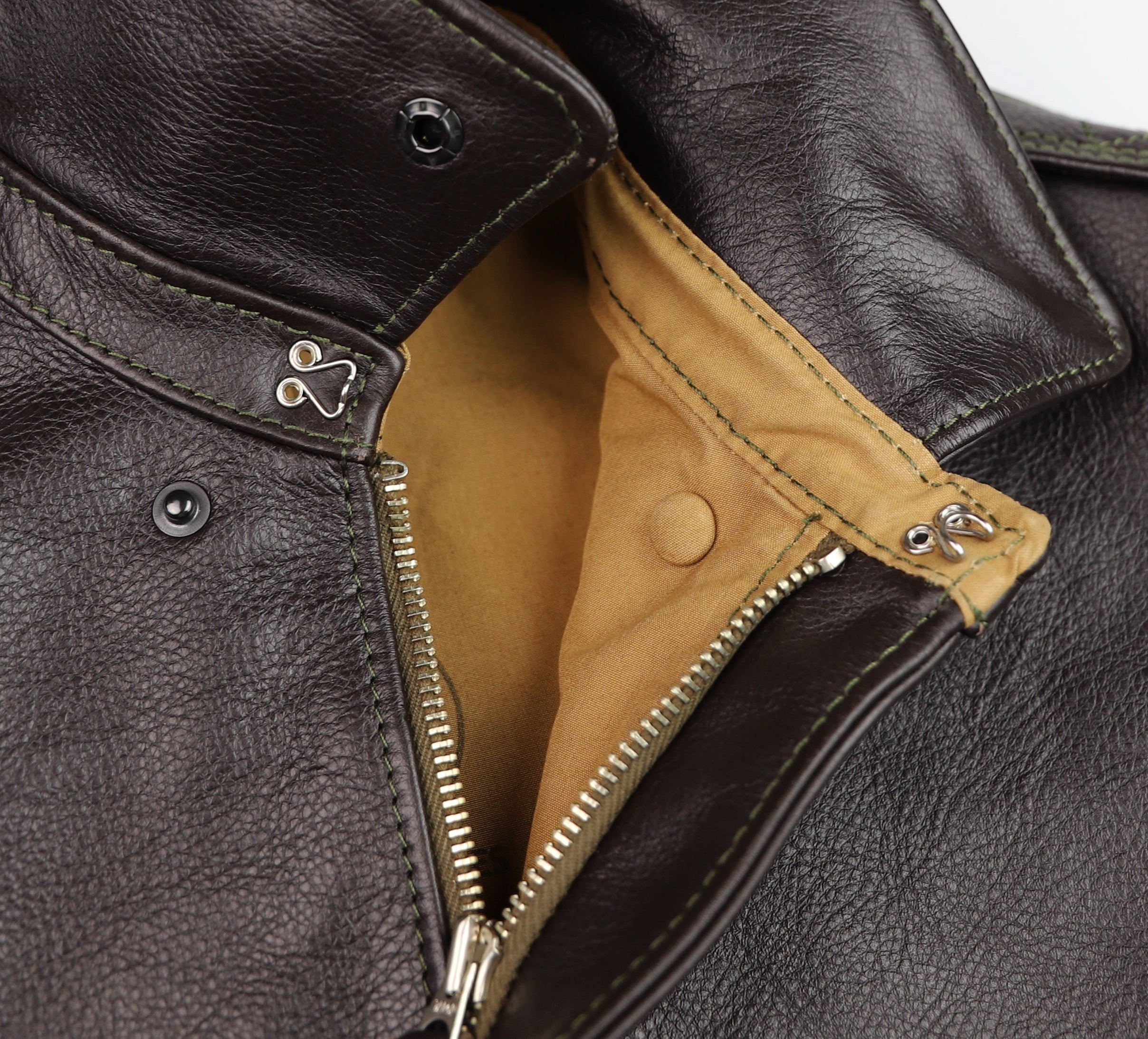 Aero A-2 Military Flight Jacket, size 38, Dark Seal Vicenza