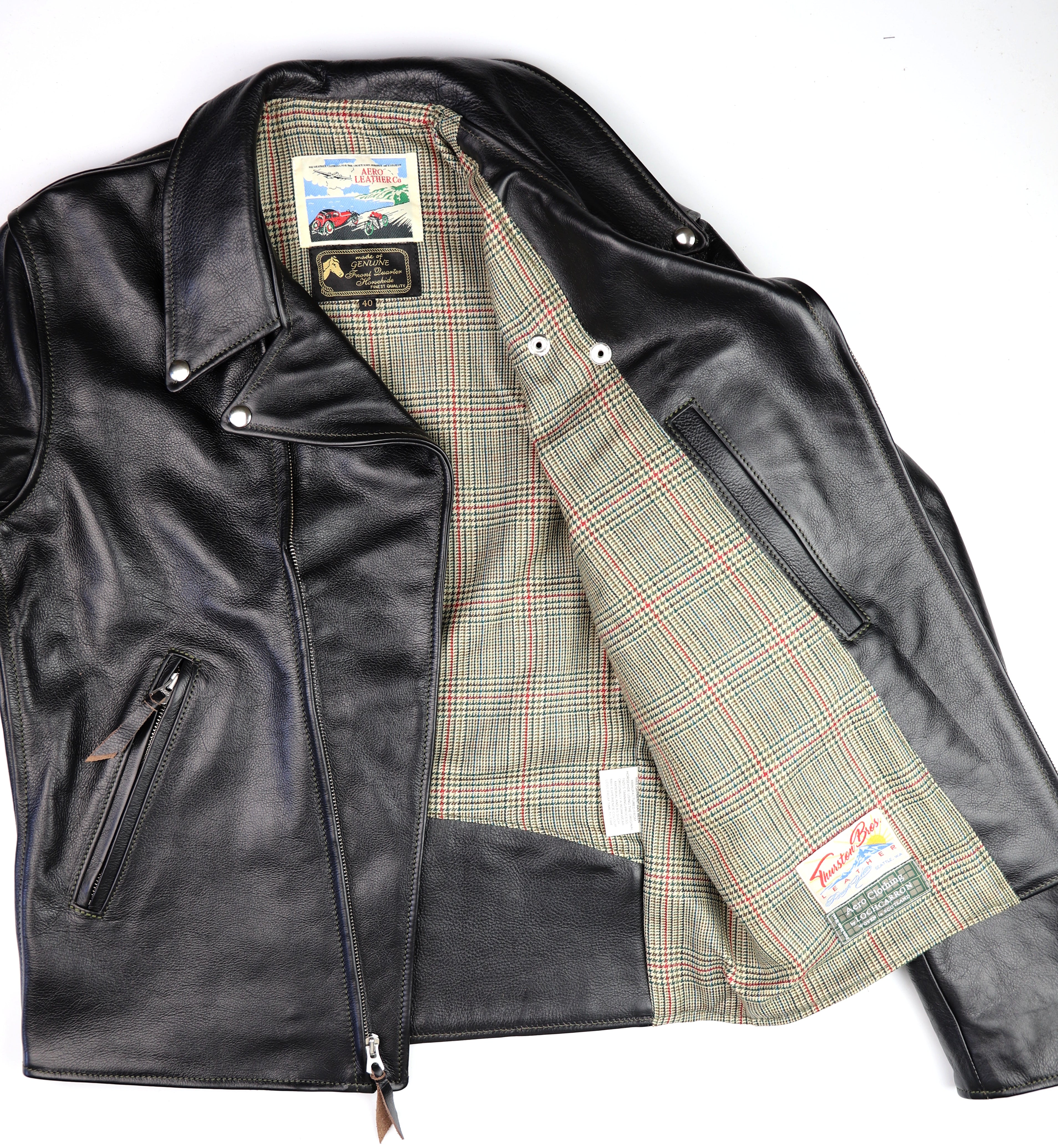 Aero Vincent, size 40, Blackened Brown Vicenza