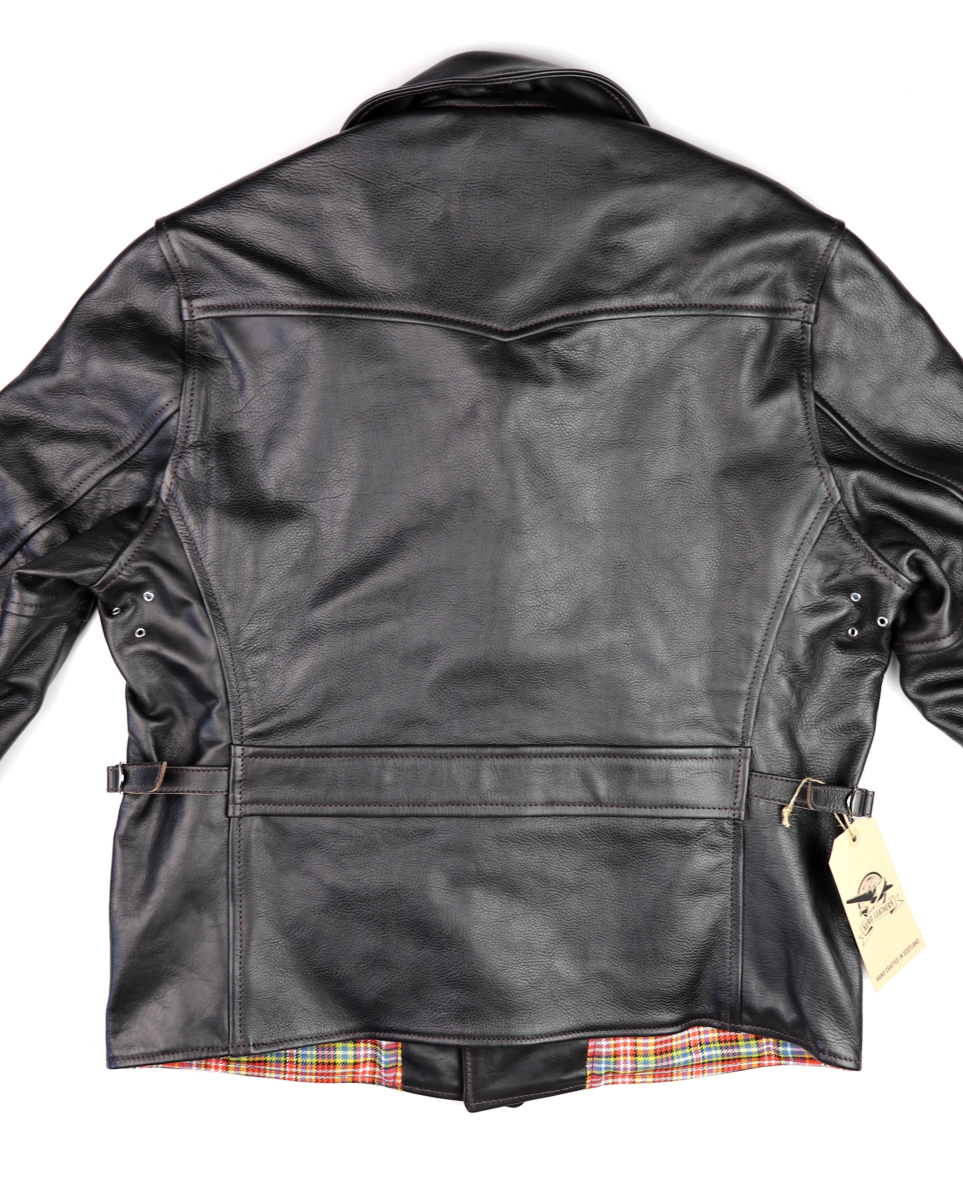Aero Maxwell, size 40, Blackened Brown Vicenza Horsehide