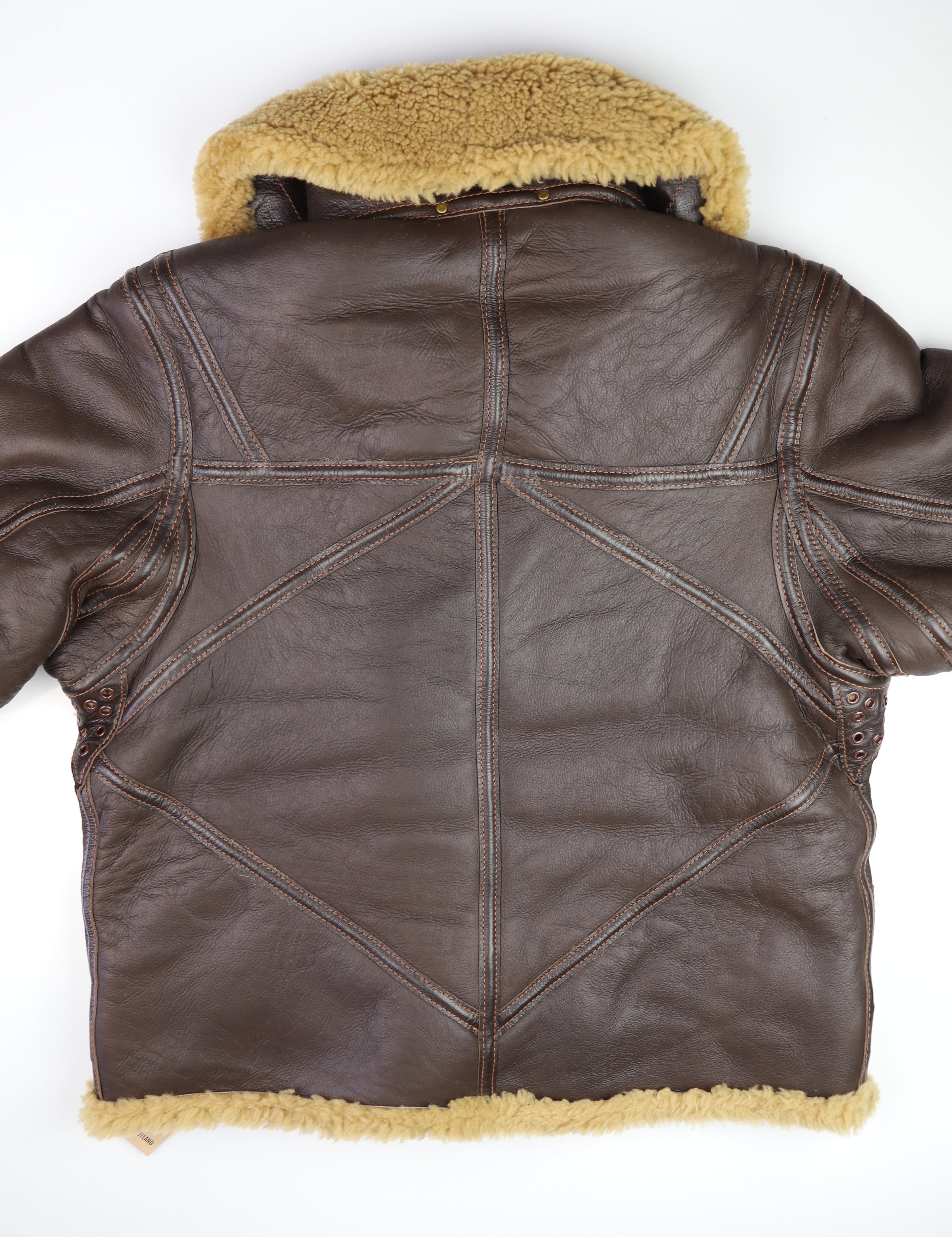 RAF Late WW2 Model Flying Jacket, size 44, Seal Brown