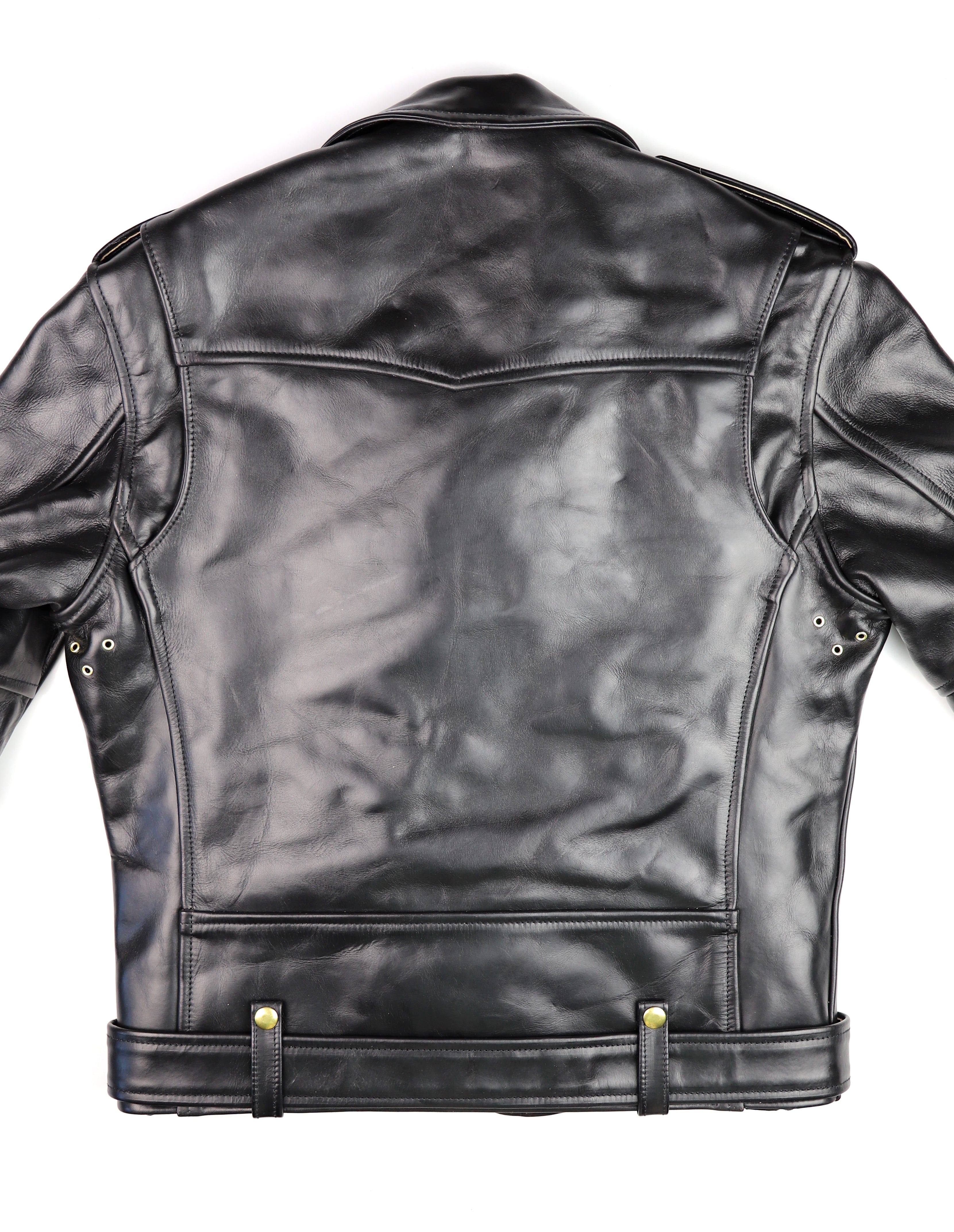 Aero D-Pocket Ridley with removable Mouton Collar, size 40, Black CXL Steerhide