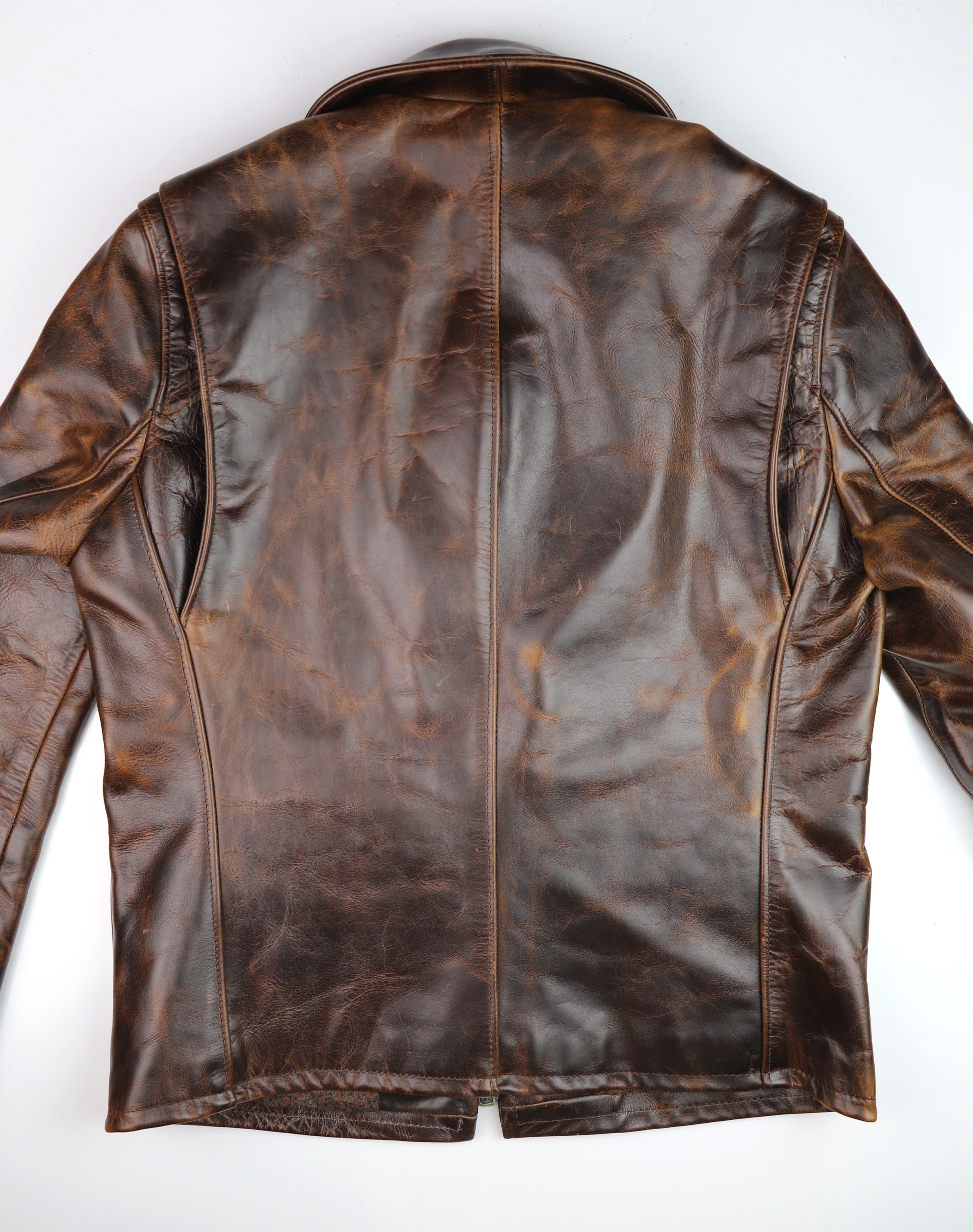 Schott 673, Brown Cowhide, size Medium
