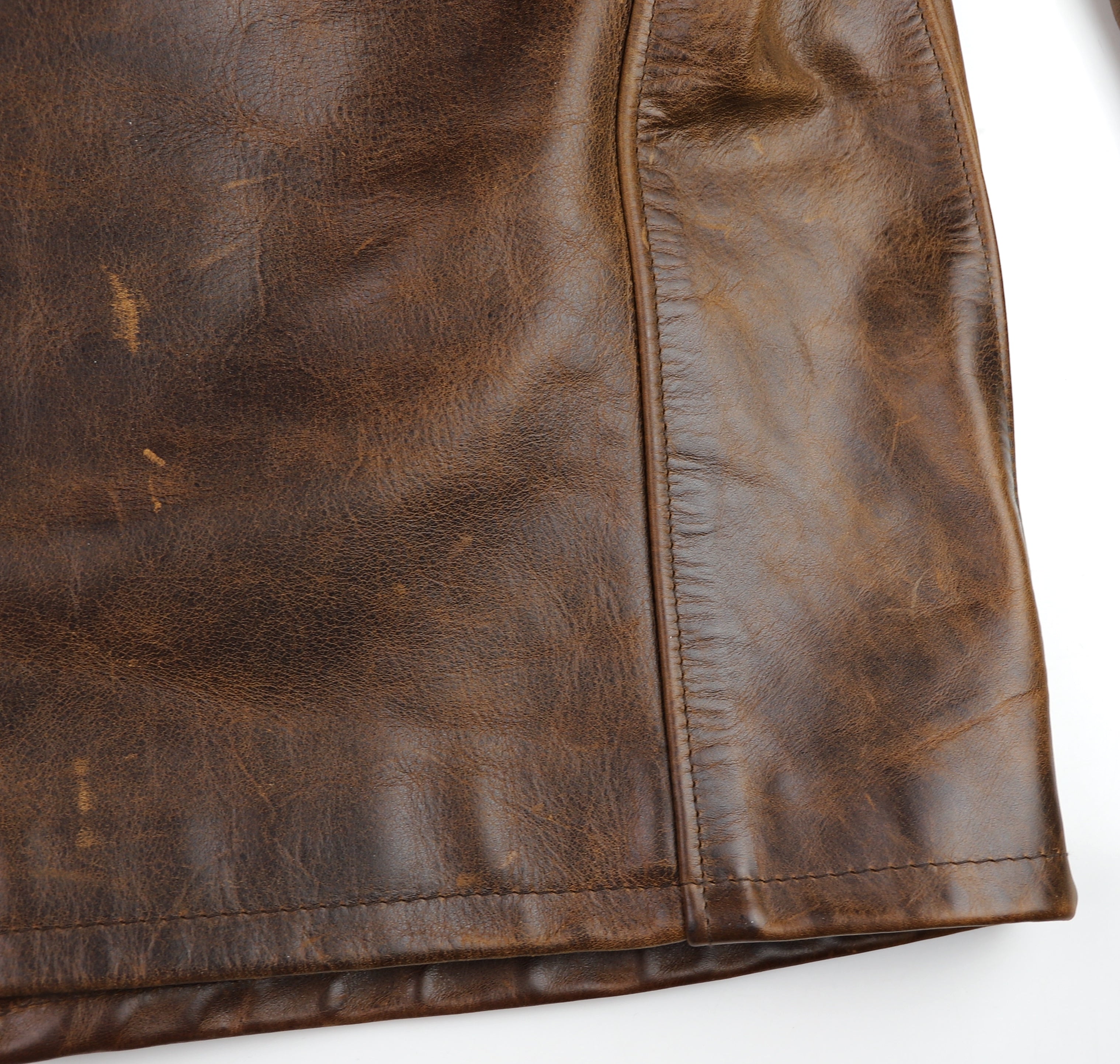 Schott 673, Brown Cowhide, size XL