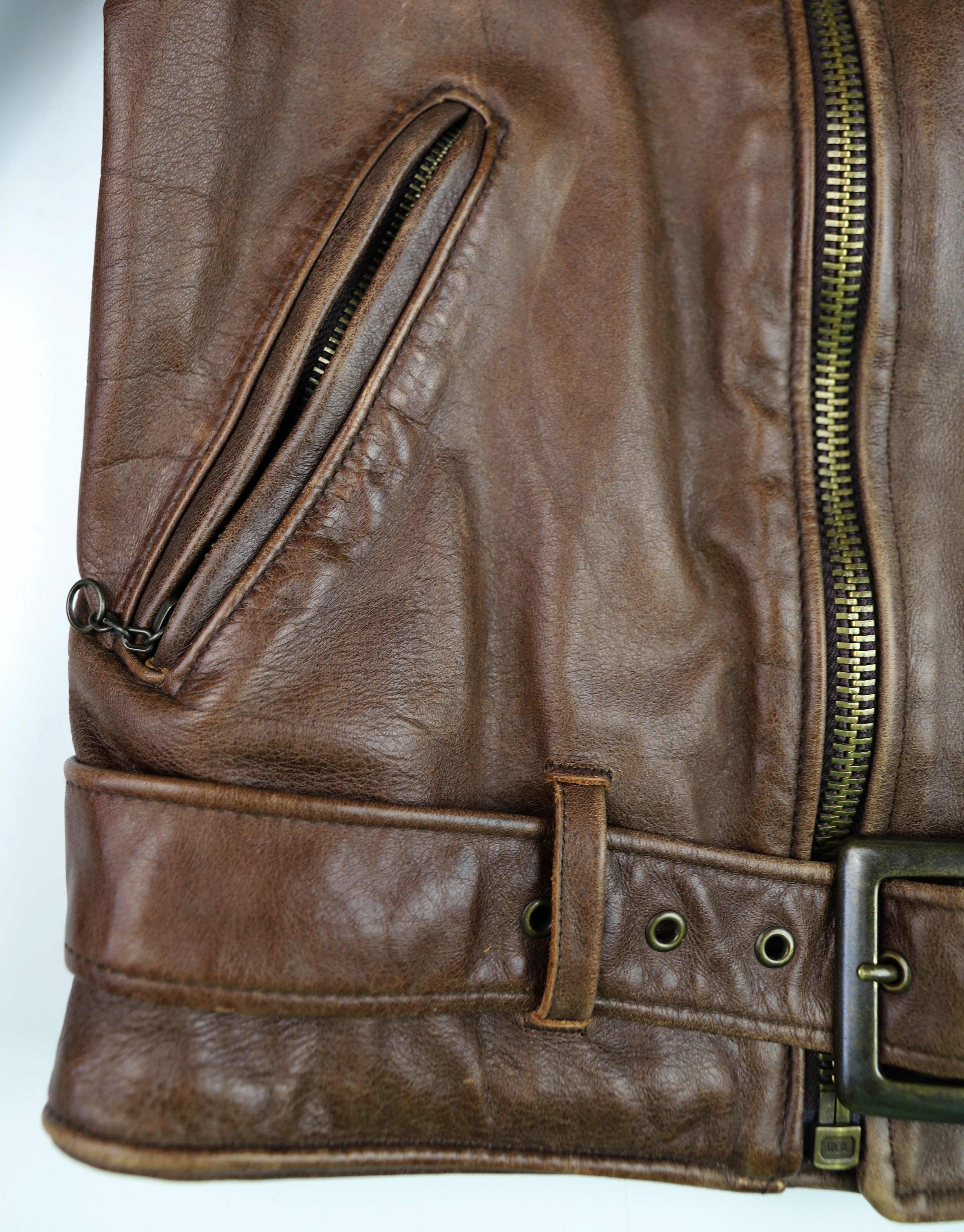 Schott Perfecto 626VN, Brown Cowhide, size Small