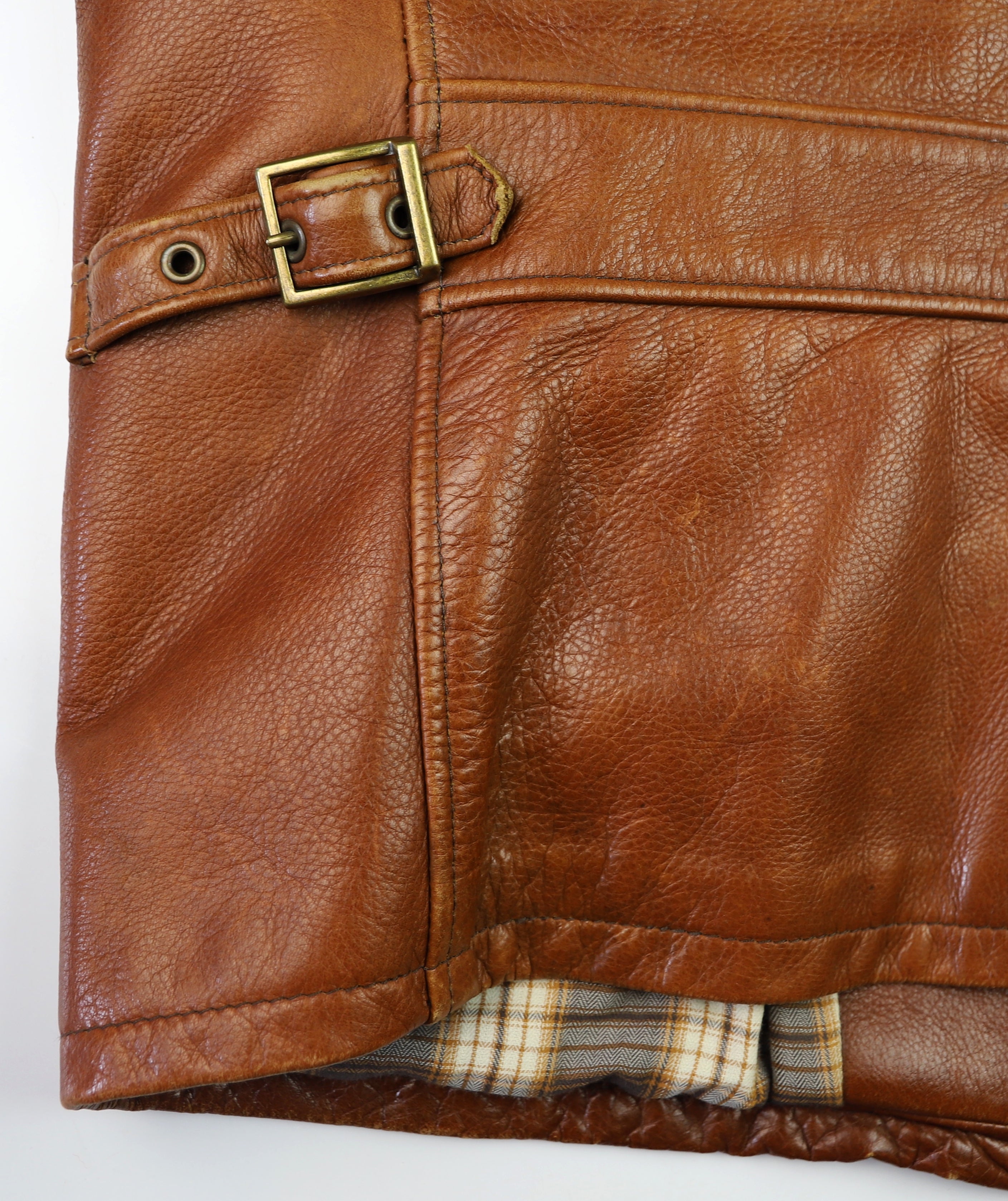 Schott 573, Russet Cowhide, size Large