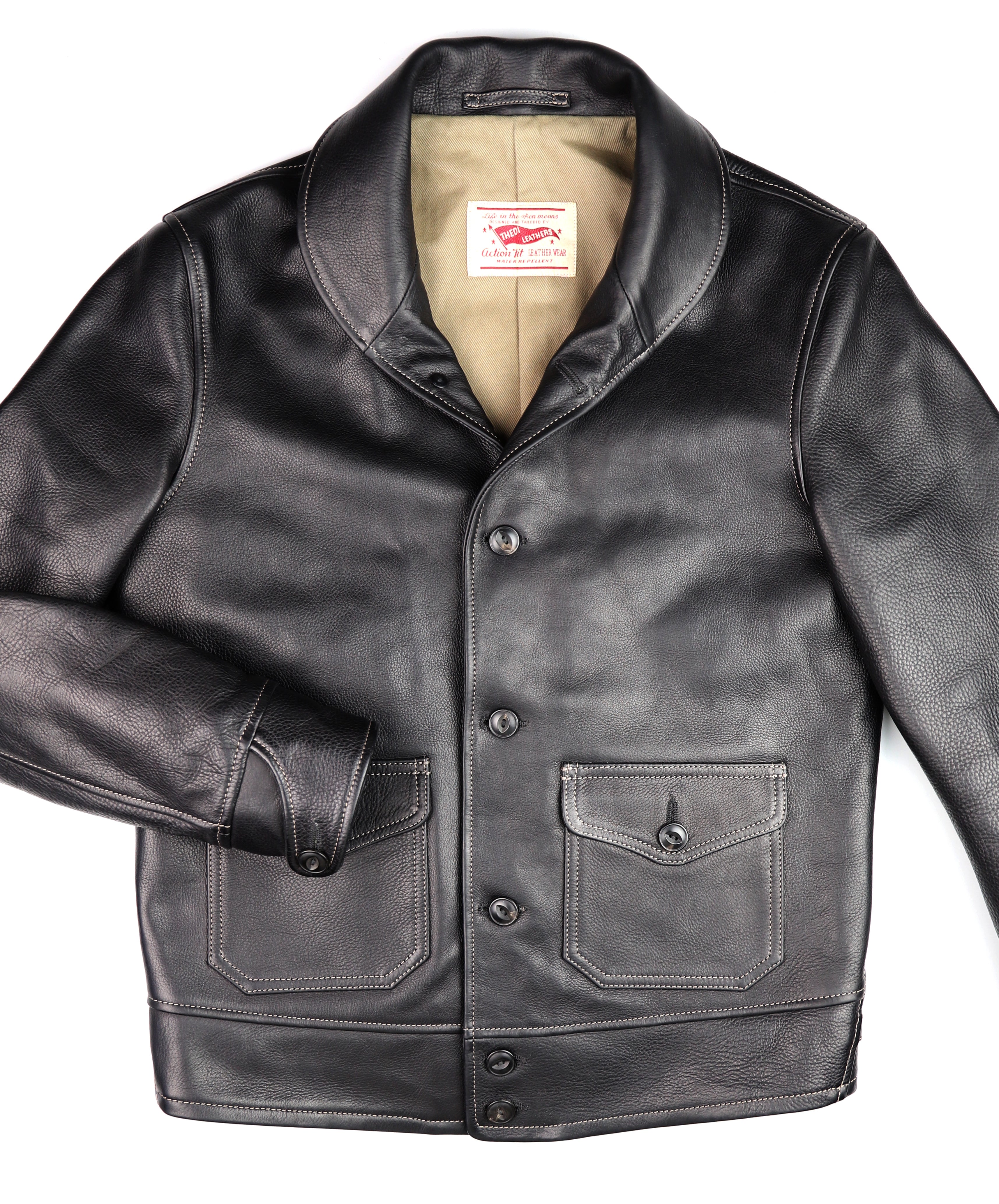 Gently Worn Thedi Markos, size Large, Black Canneto Cowhide