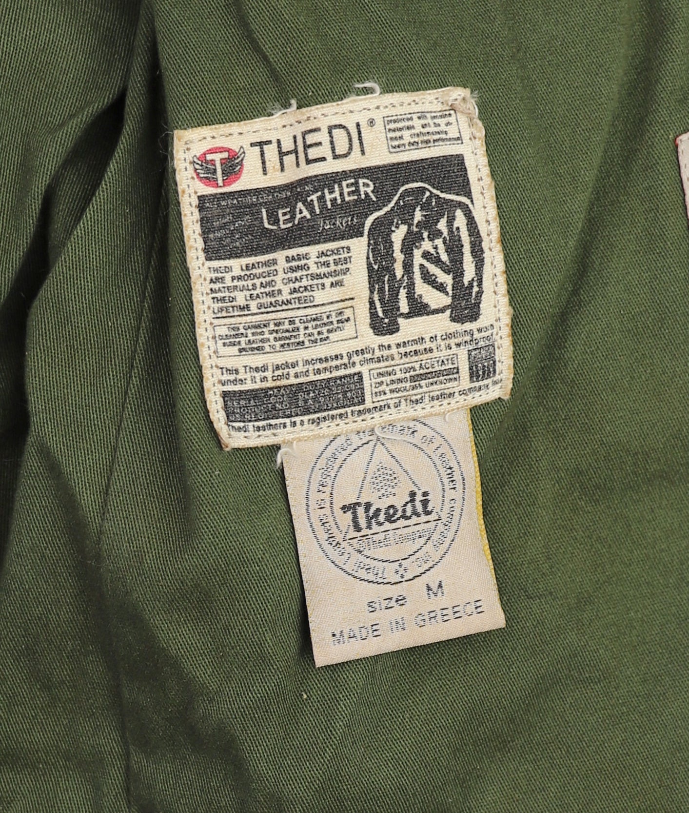 Thedi Evander Crosszip Half Belt, size Medium, Chestnut Bruciato Horsehide