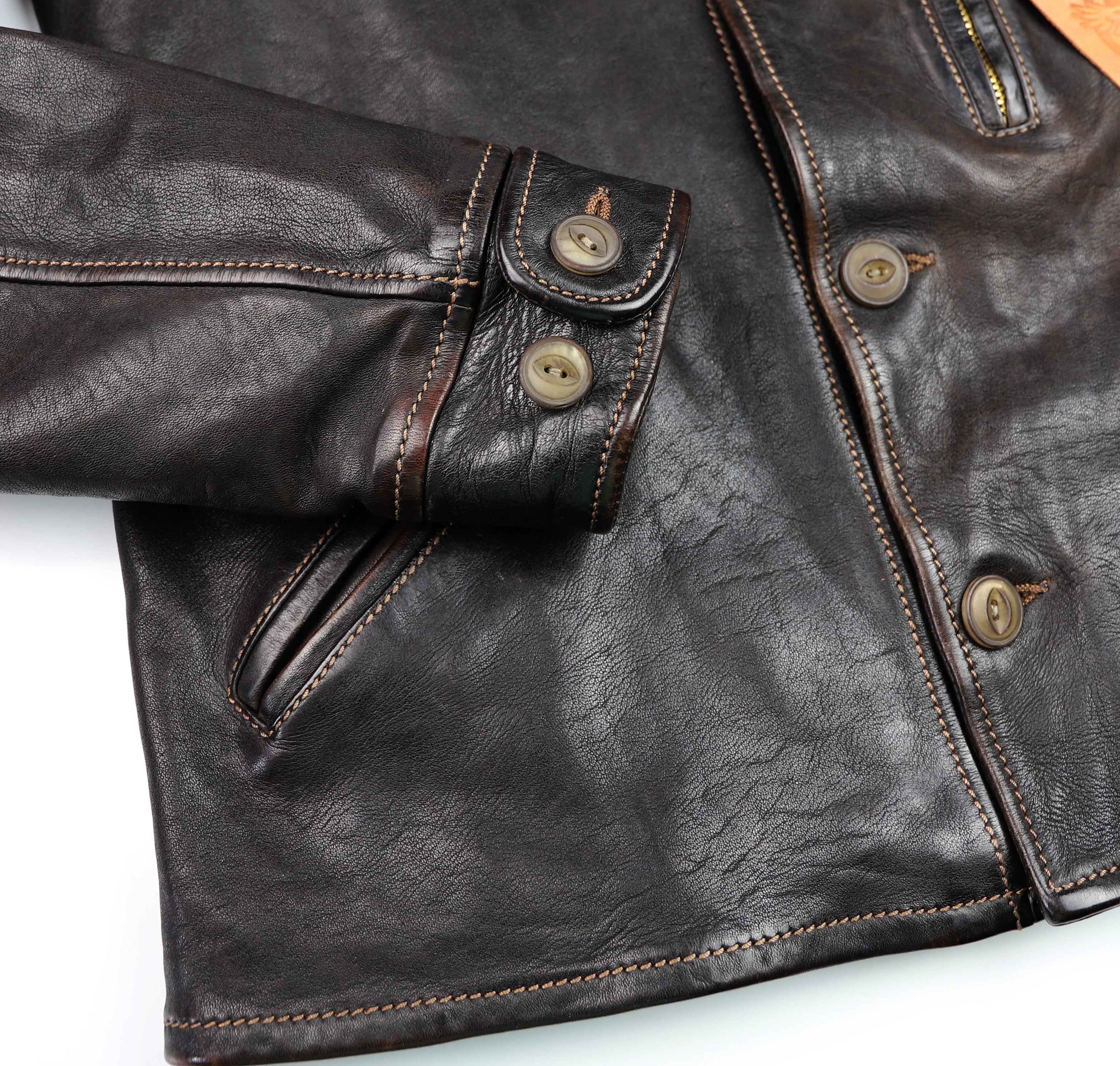 Thedi Hektor Half Belt, size 2XL, Chestnut Bruciato