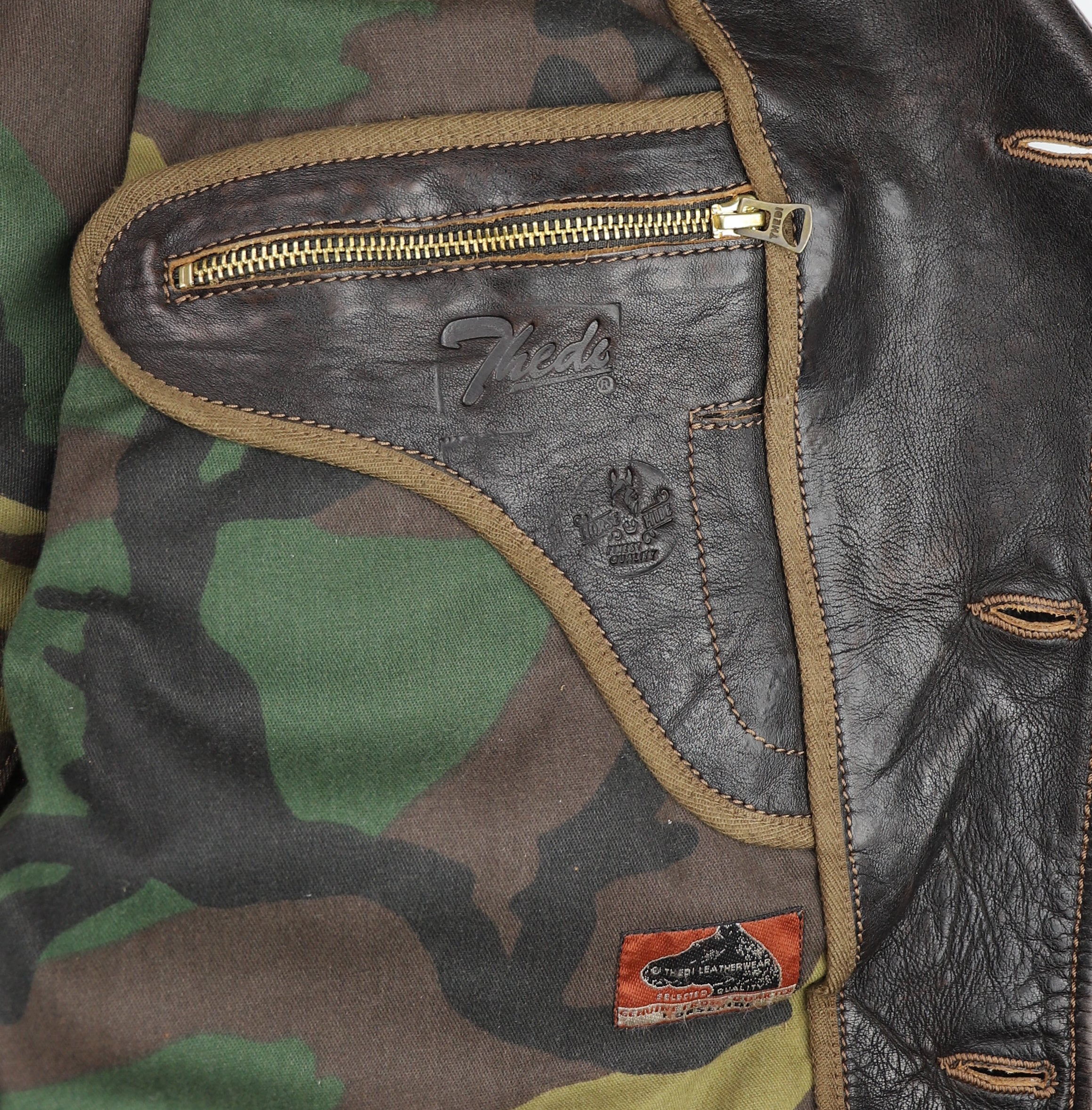 Thedi Hektor Half Belt, size 2XL, Chestnut Bruciato