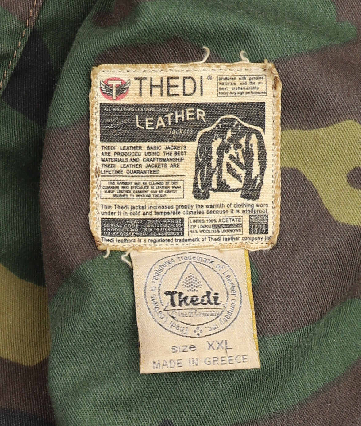 Thedi Hektor Half Belt, size 2XL, Chestnut Bruciato