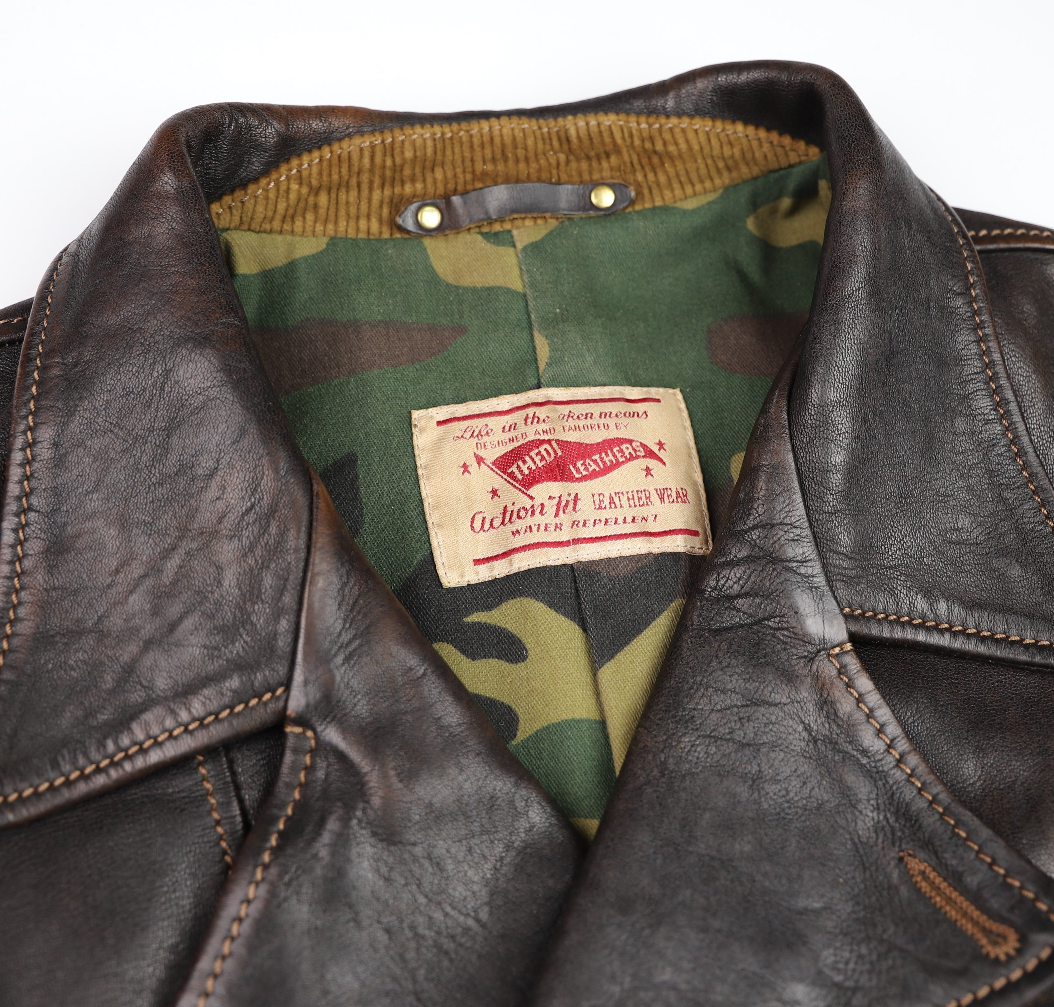 Thedi Hektor Half Belt, size 2XL, Chestnut Bruciato