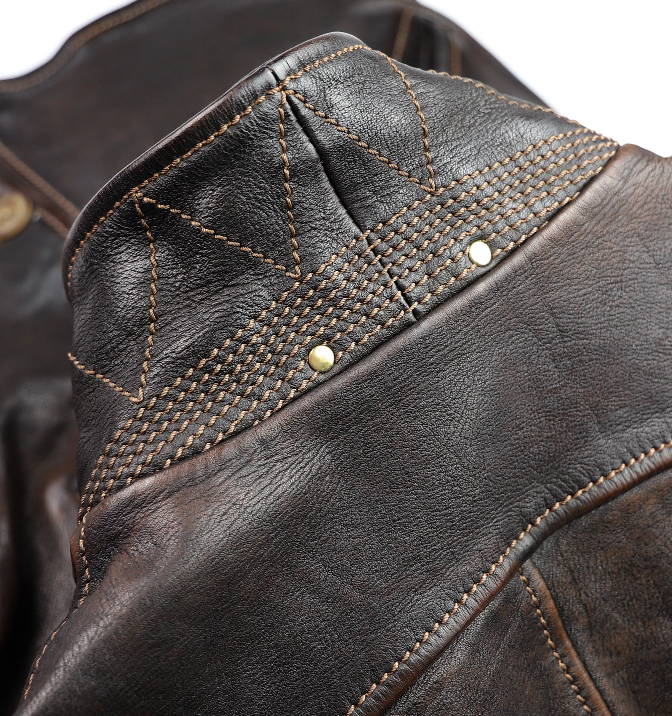 Thedi Hektor Half Belt, size Medium, Chestnut Bruciato