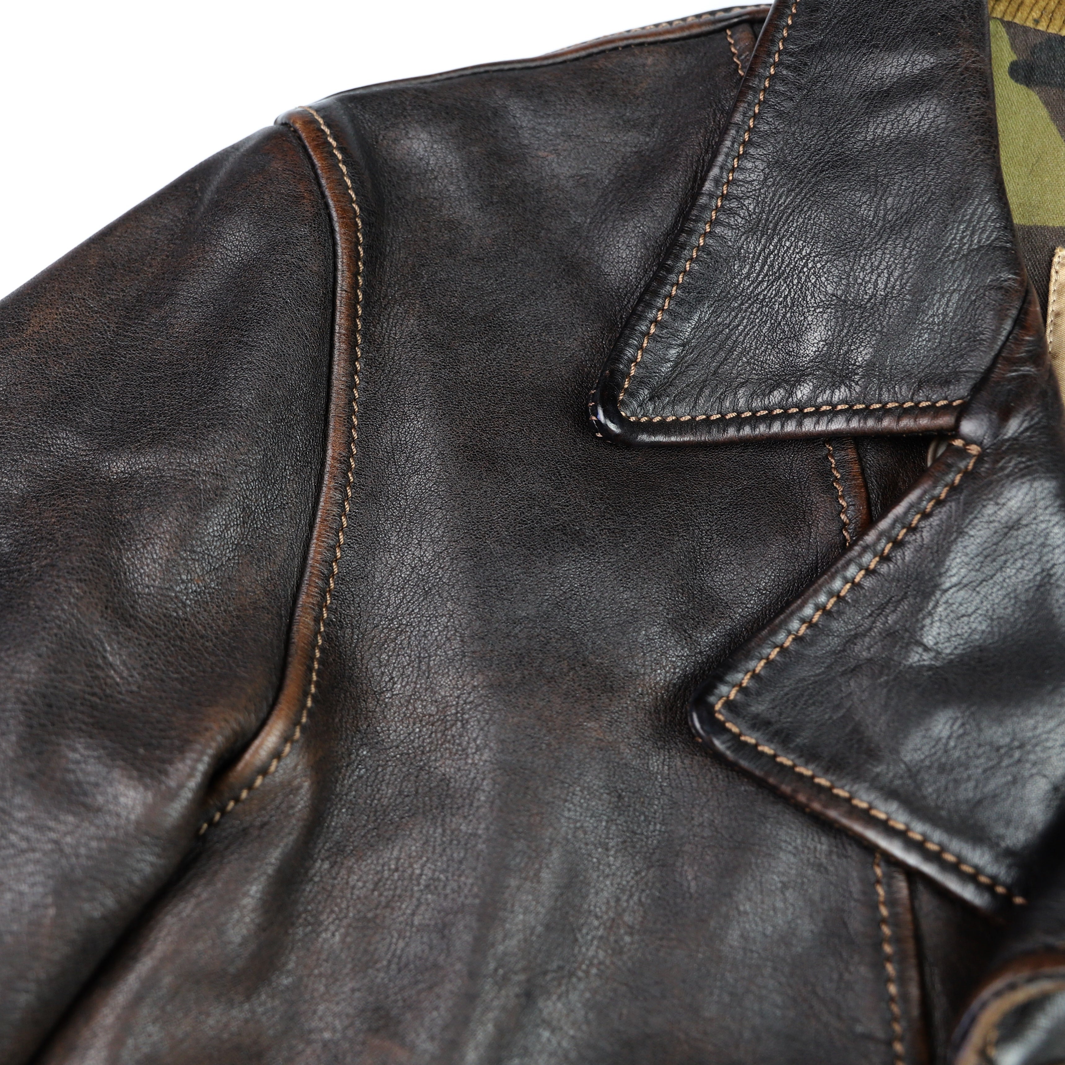 Thedi Hektor Half Belt, size Medium, Chestnut Bruciato