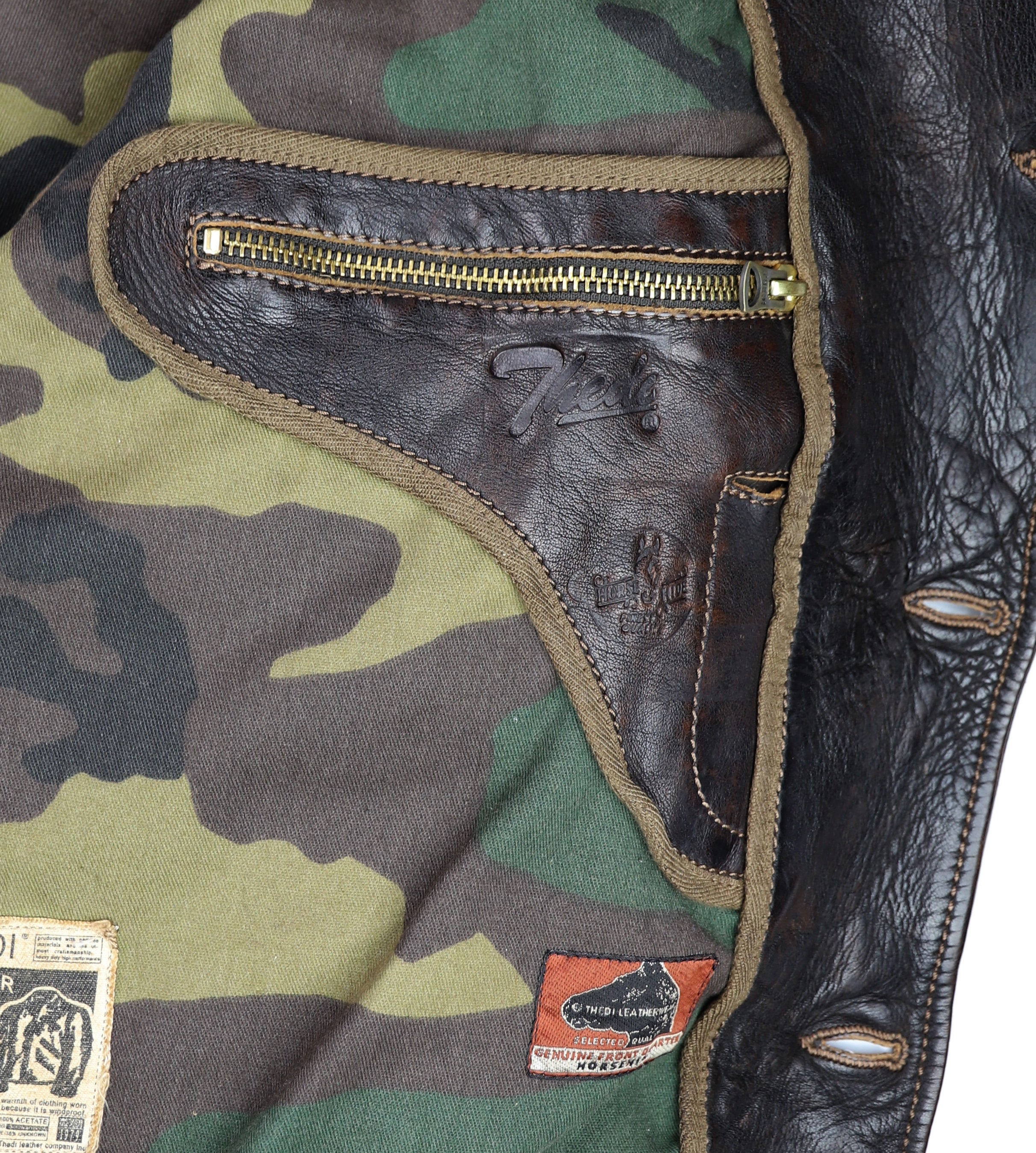 Thedi Hektor Half Belt, size XL, Chestnut Bruciato