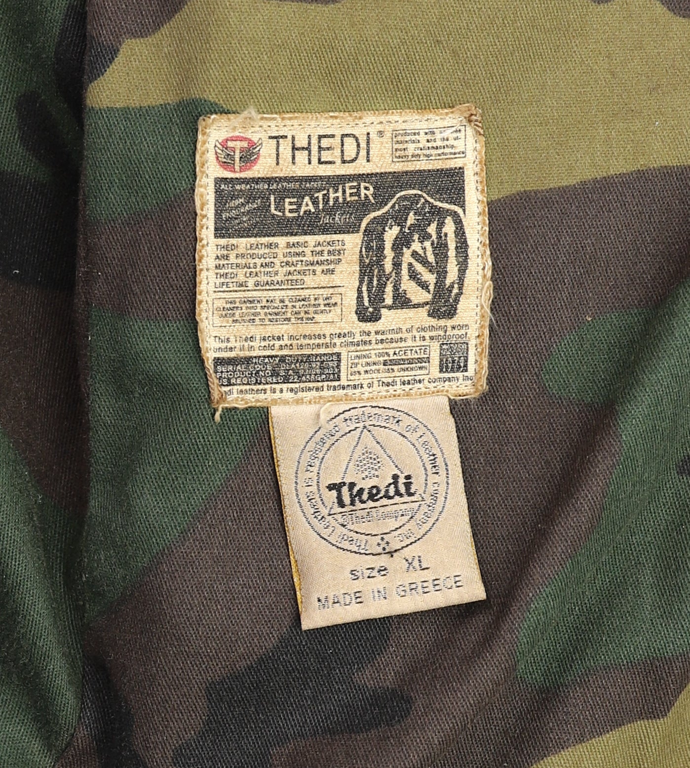 Thedi Hektor Half Belt, size XL, Chestnut Bruciato