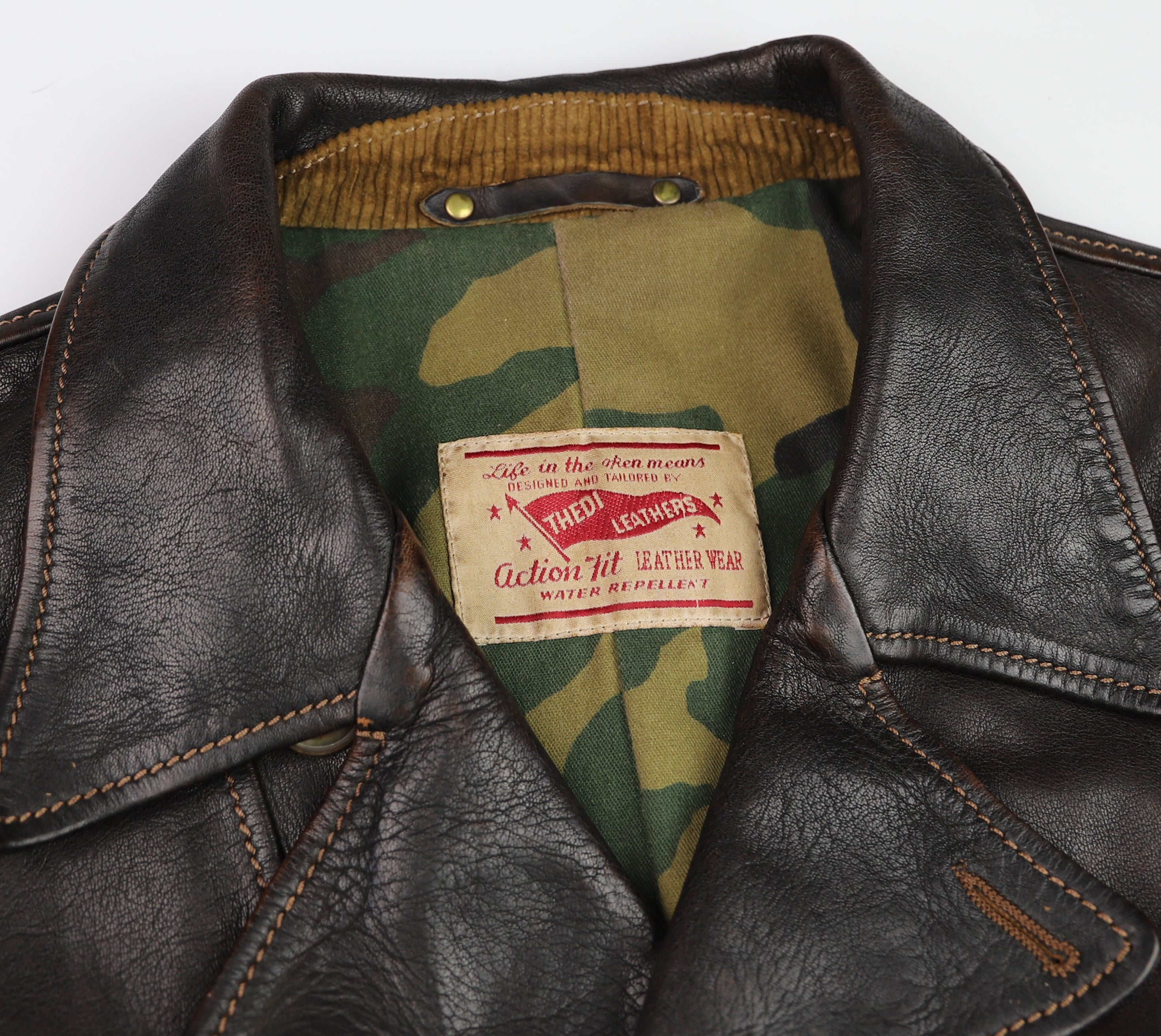 Thedi Hektor Half Belt, size XL, Chestnut Bruciato