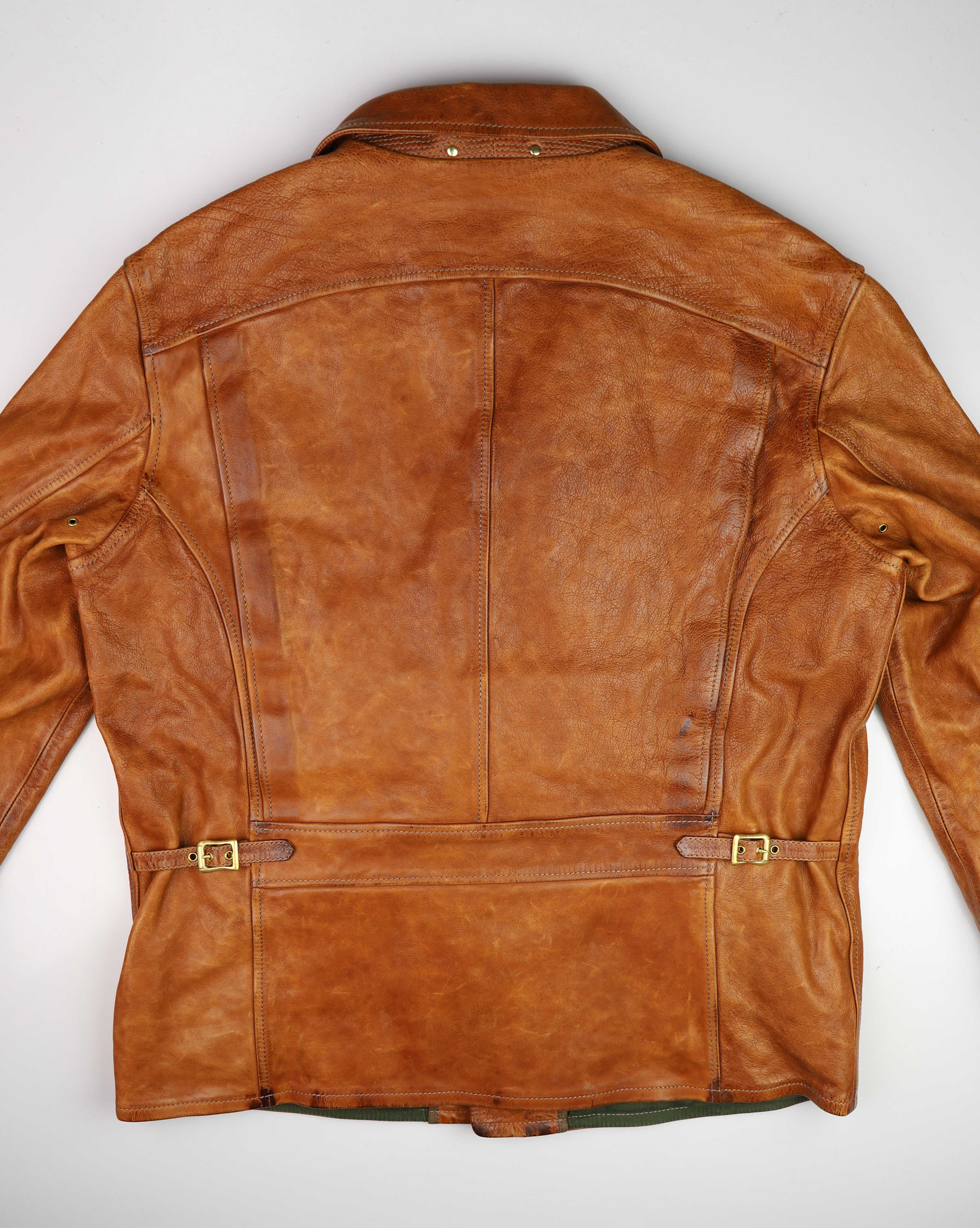 Thedi Hektor Half Belt, size 2XL, Cognac Toscano Buffalo