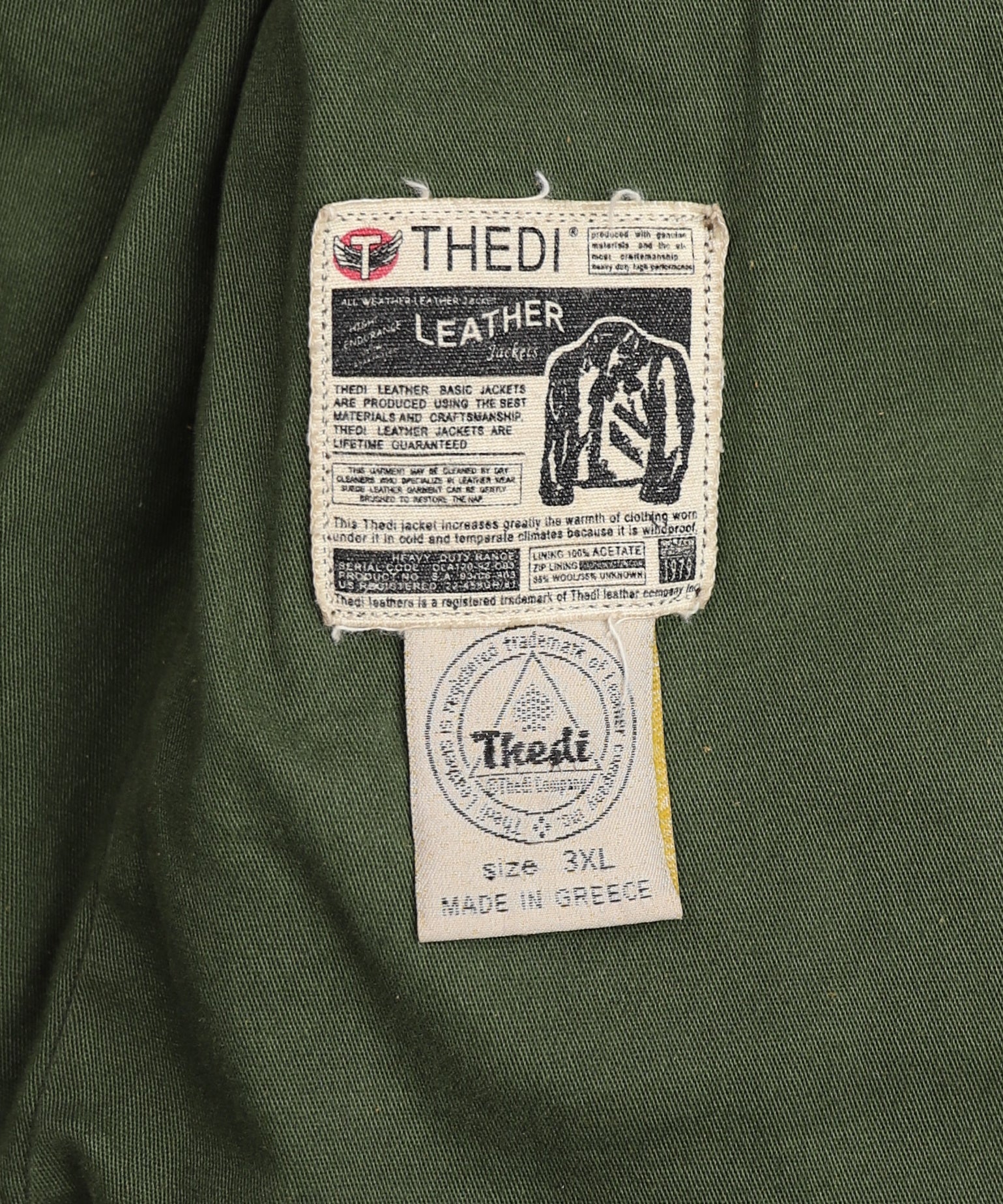 Thedi Hektor Half Belt, size 3XL, Cognac Toscano Buffalo