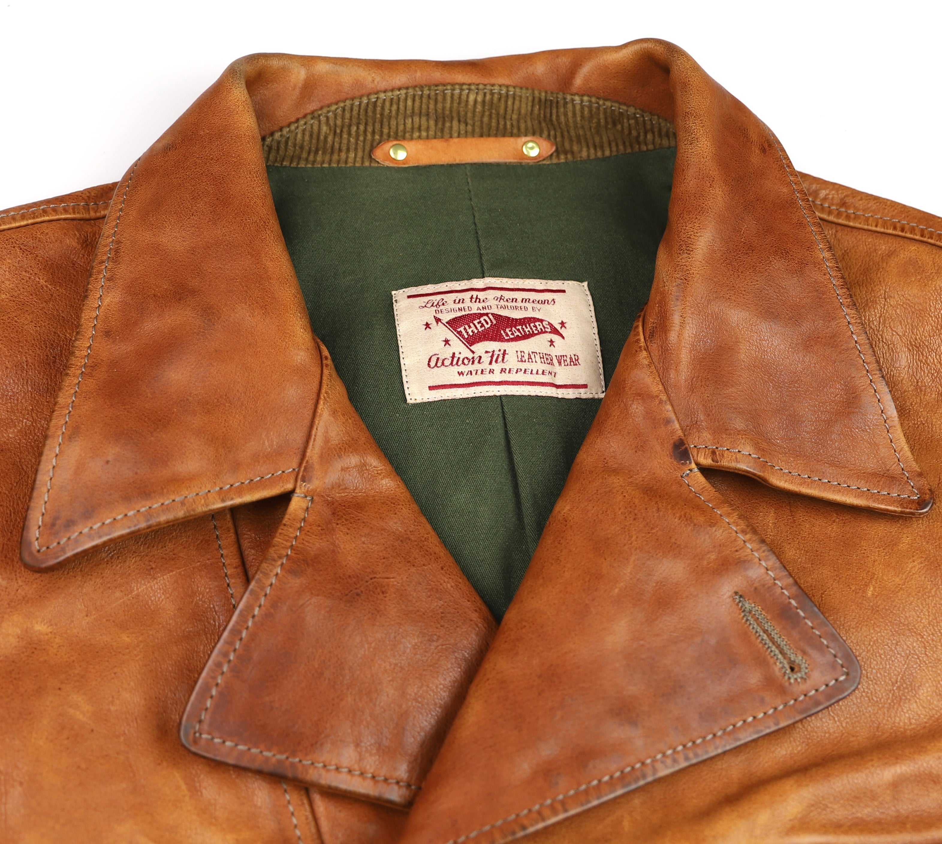 Thedi Hektor Half Belt, size 3XL, Cognac Toscano Buffalo