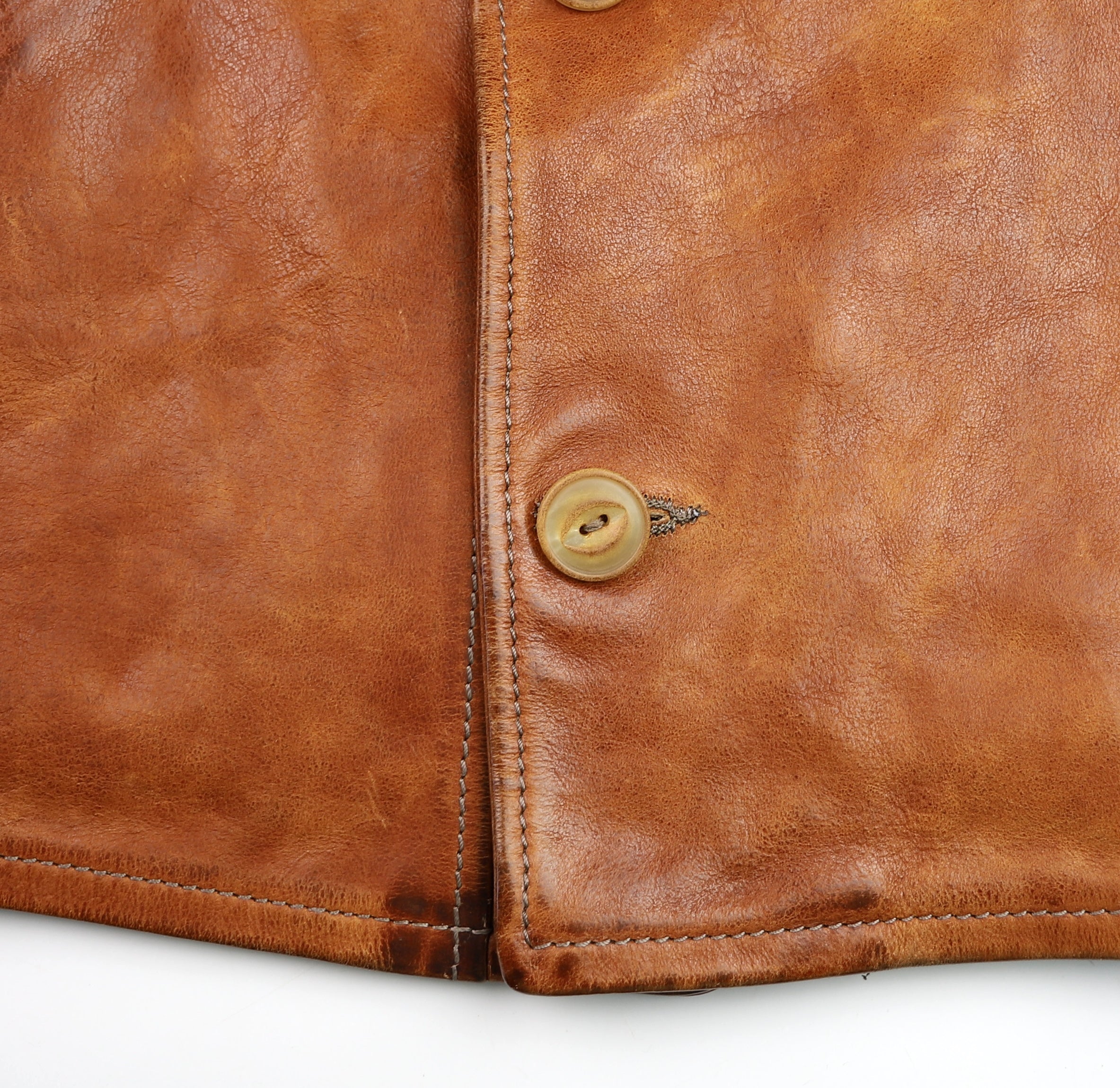 Thedi Hektor Half Belt, size 4XL, Cognac Toscano Buffalo