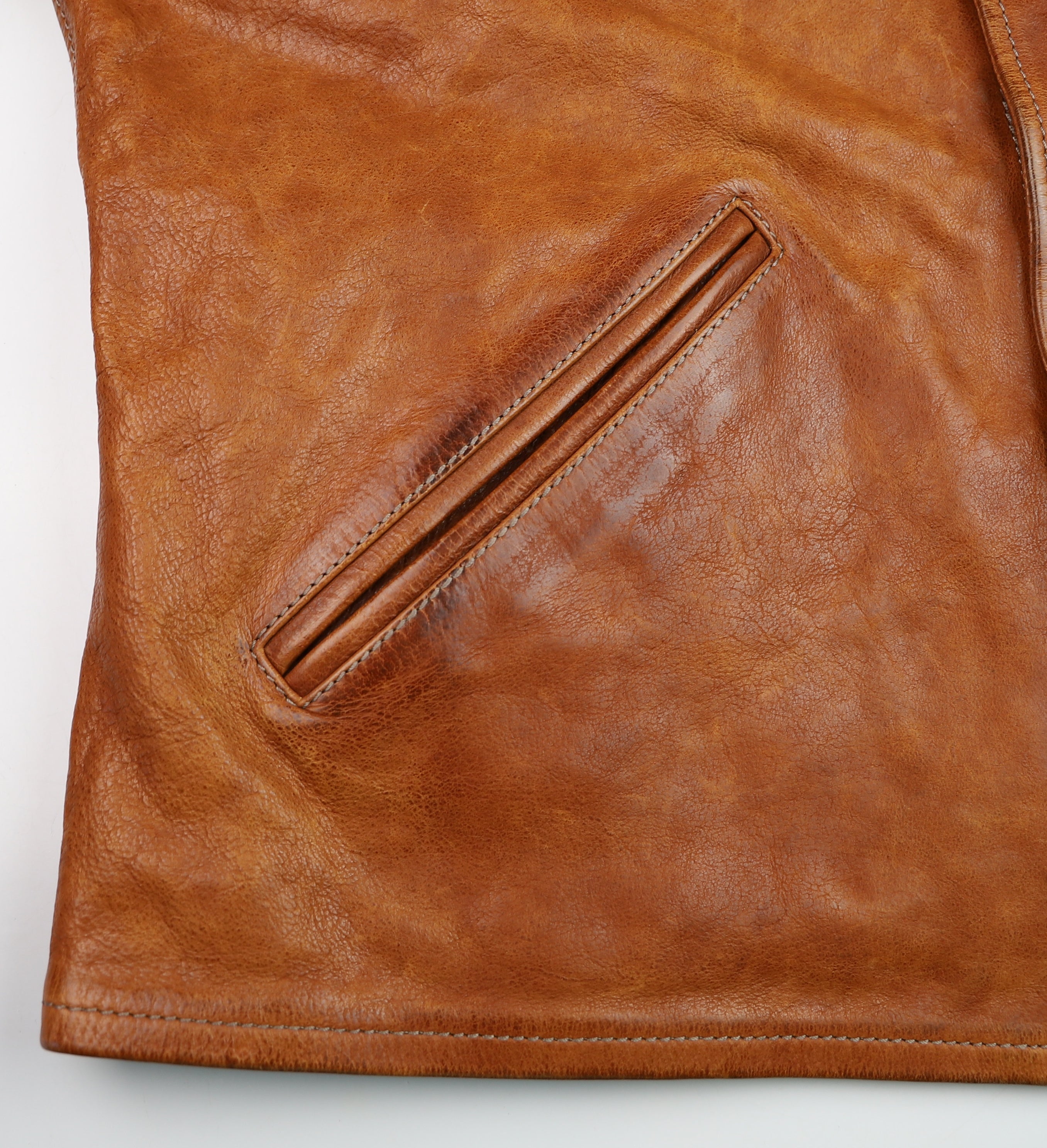 Thedi Hektor Half Belt, size 4XL, Cognac Toscano Buffalo