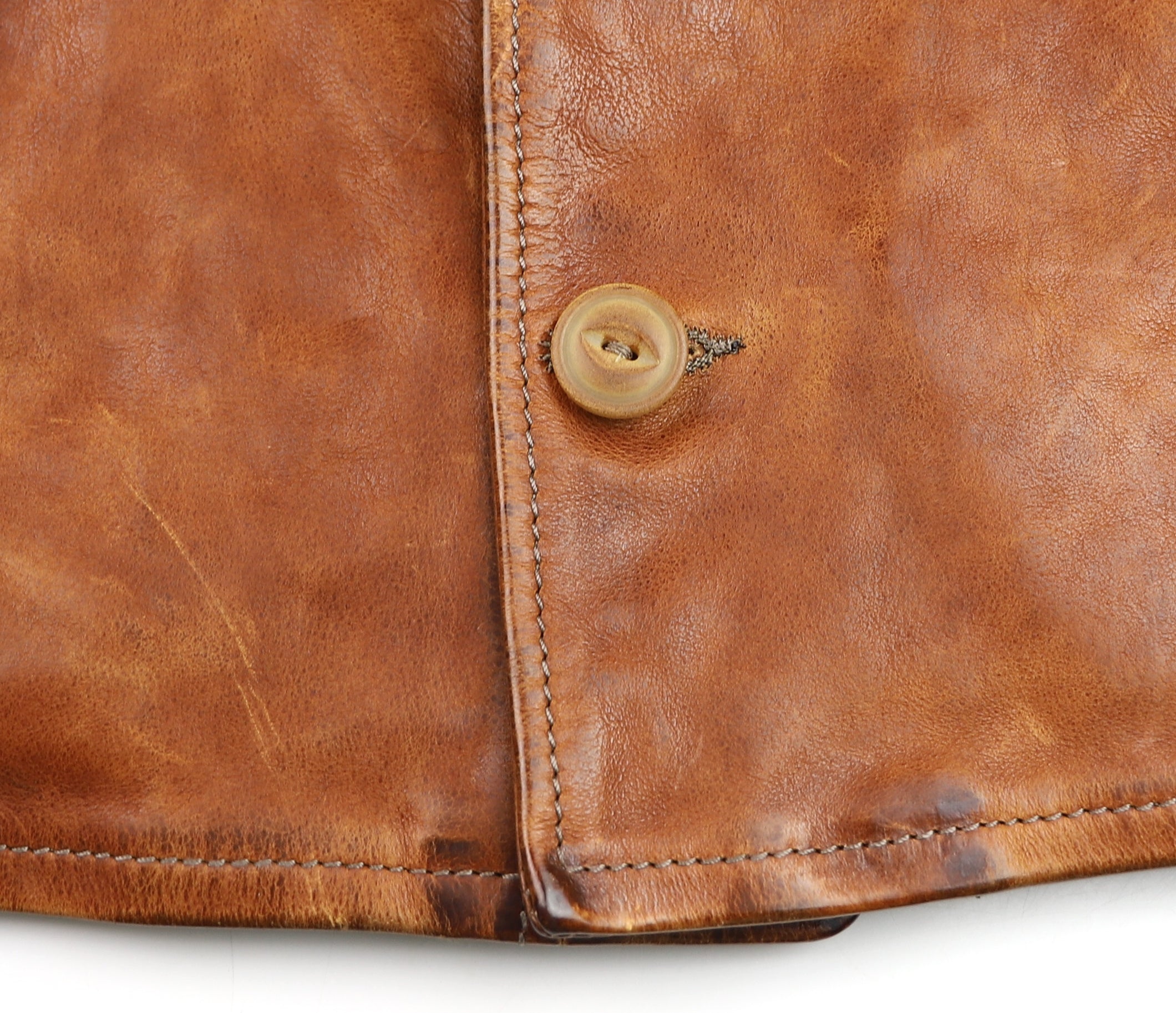 Thedi Hektor Half Belt, size XL, Cognac Toscano Buffalo