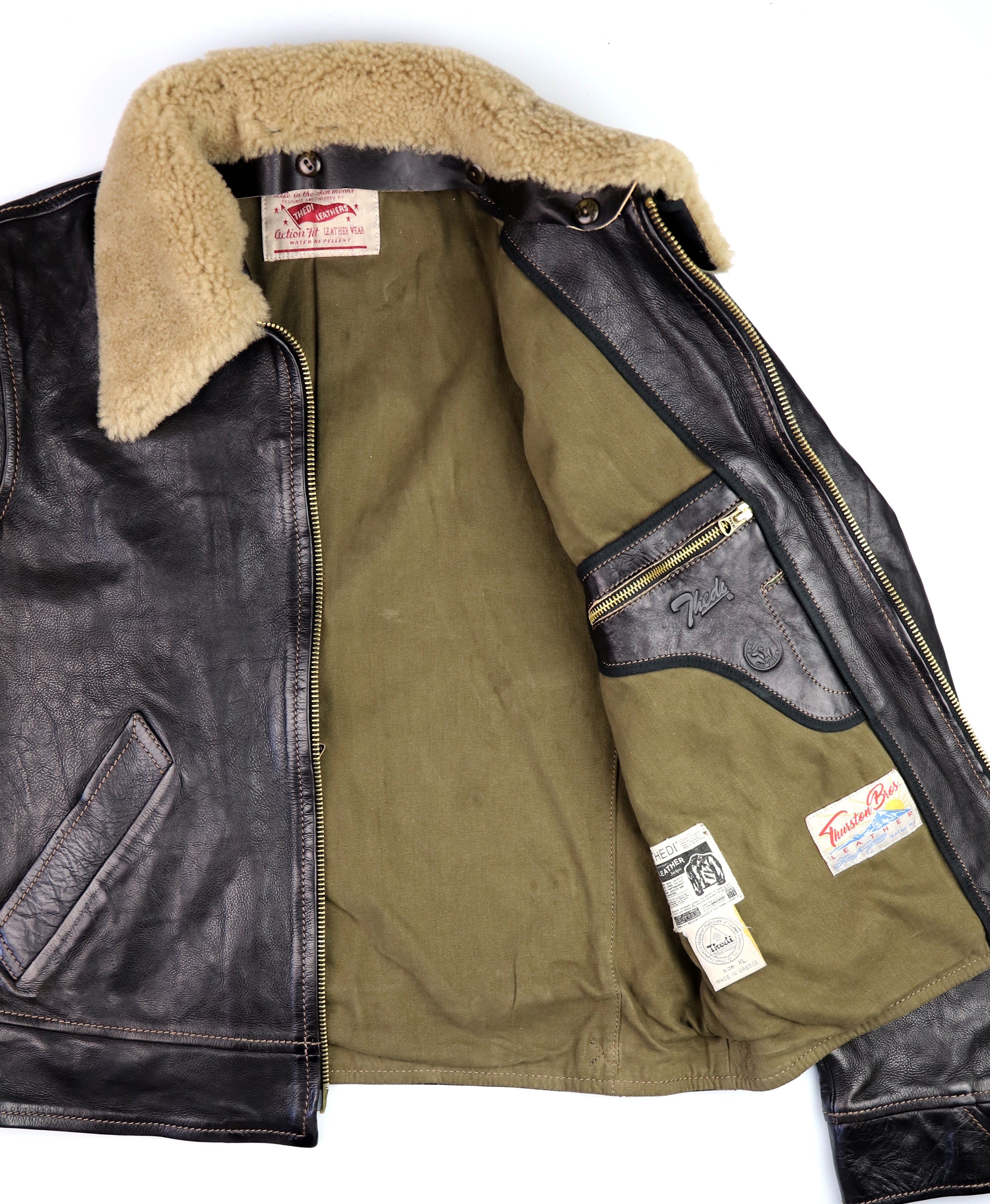 Thedi Idas Jacket, size XL, Black Teacore Badalassi
