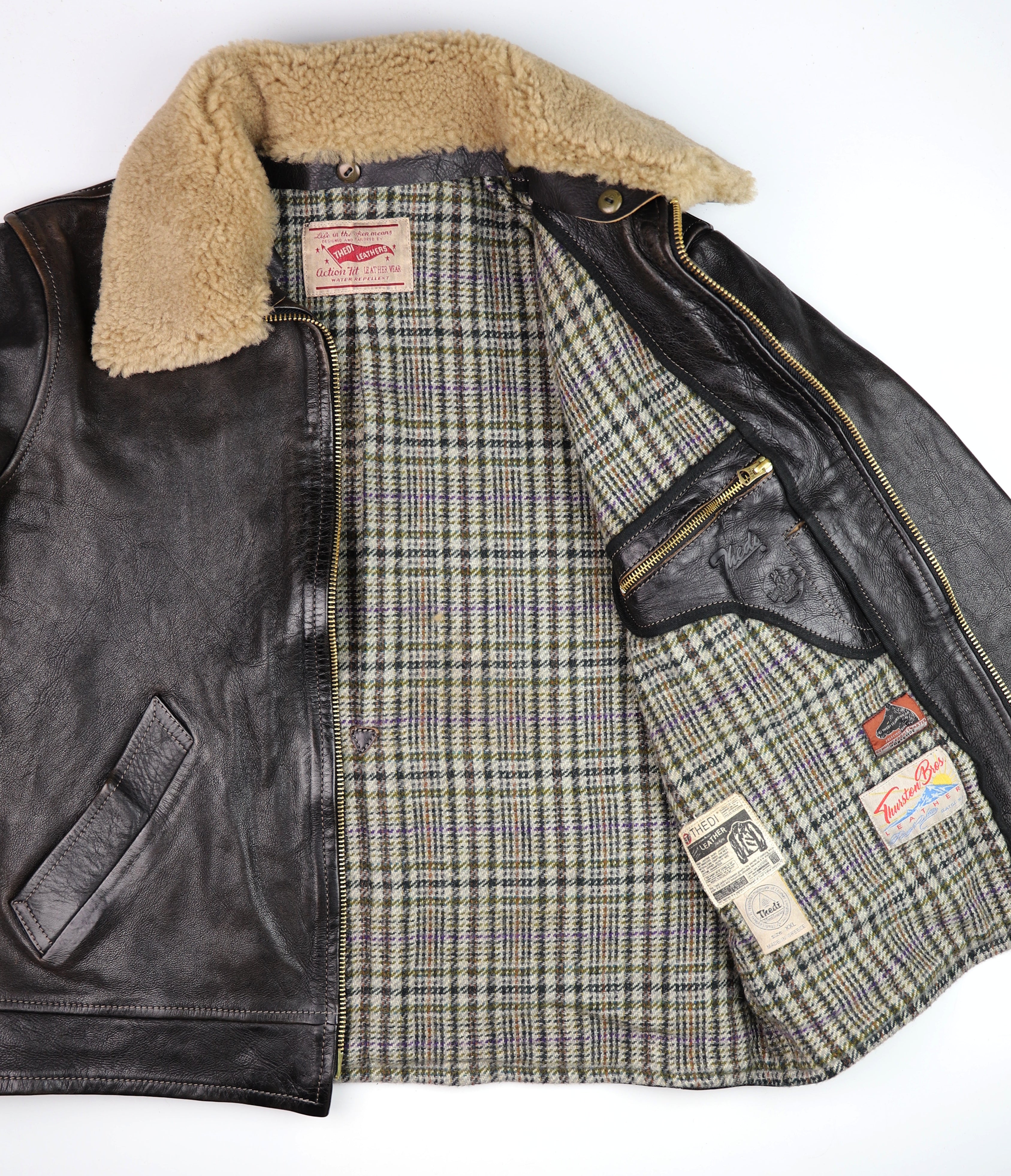 Thedi Idas Jacket, size 2XL, Black Teacore Bruciato