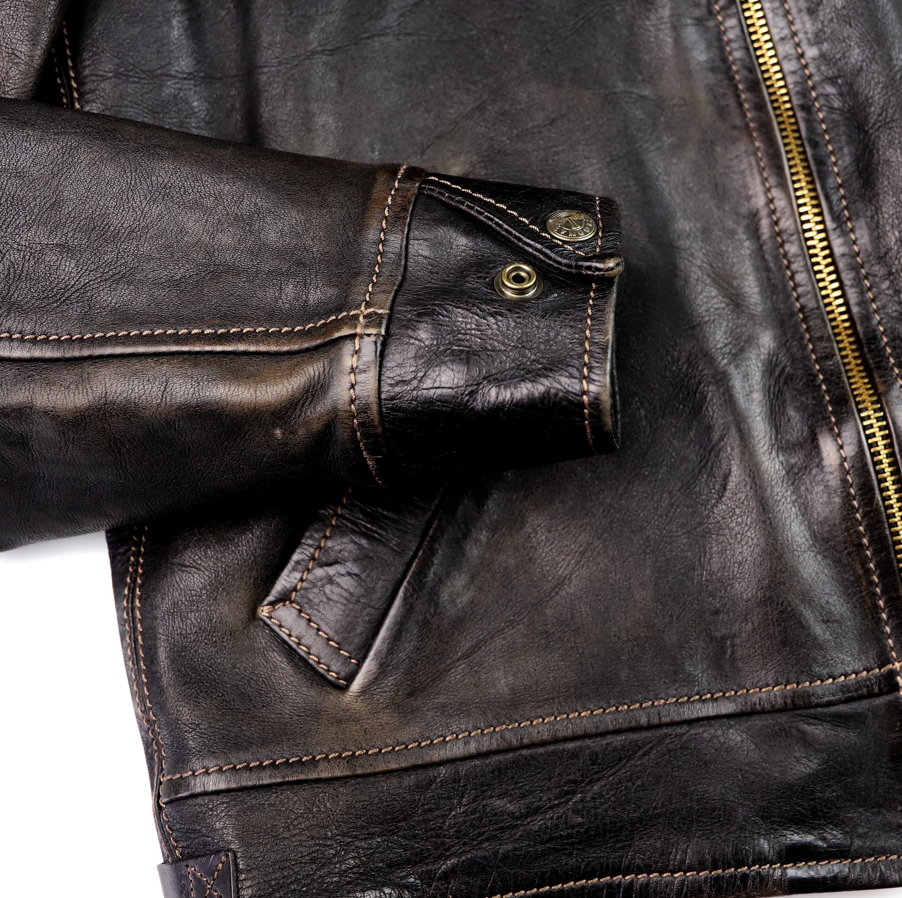 Thedi Idas Jacket, size Large, Black Teacore Bruciato