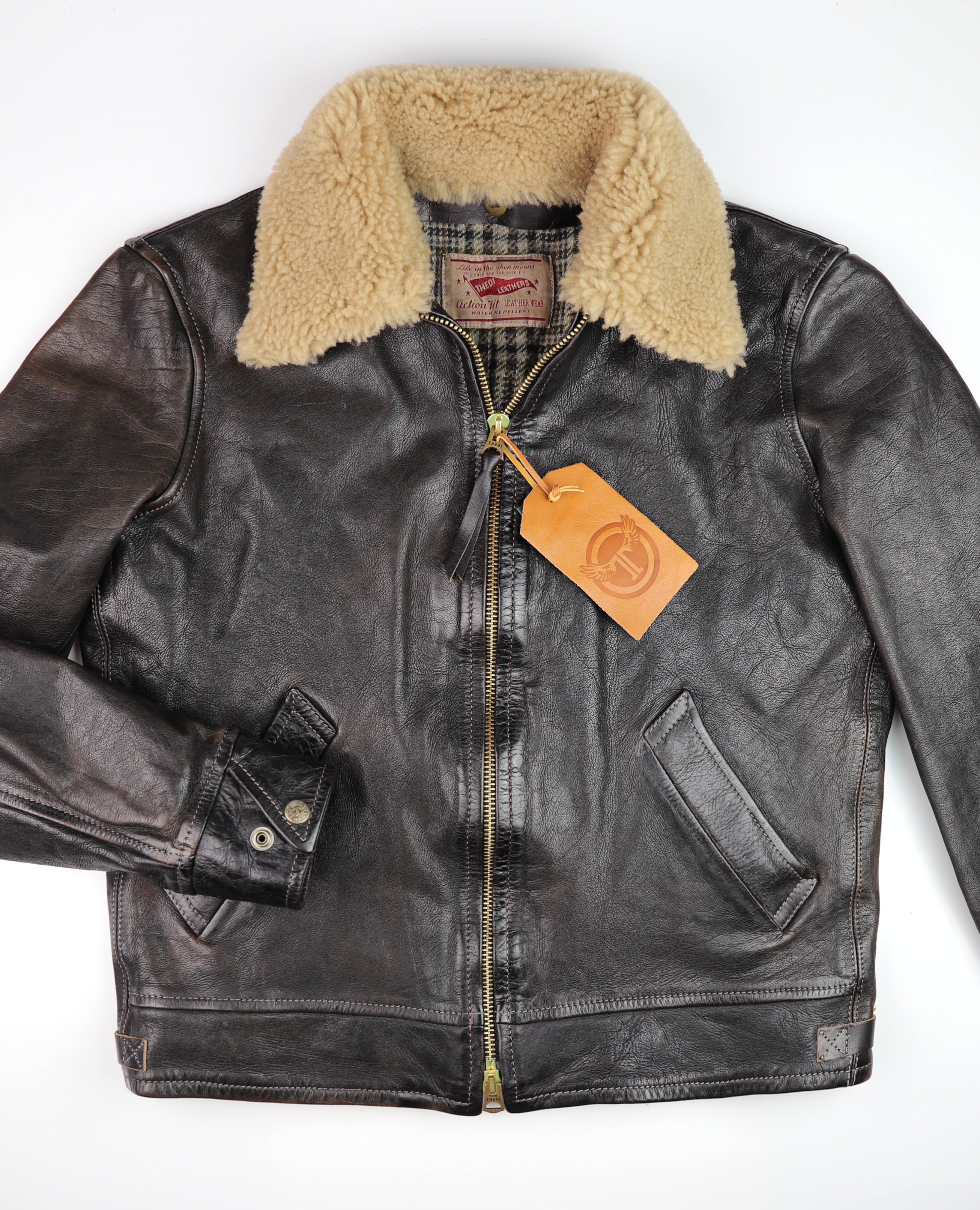 Thedi Idas Jacket, size Medium, Black Teacore Bruciato