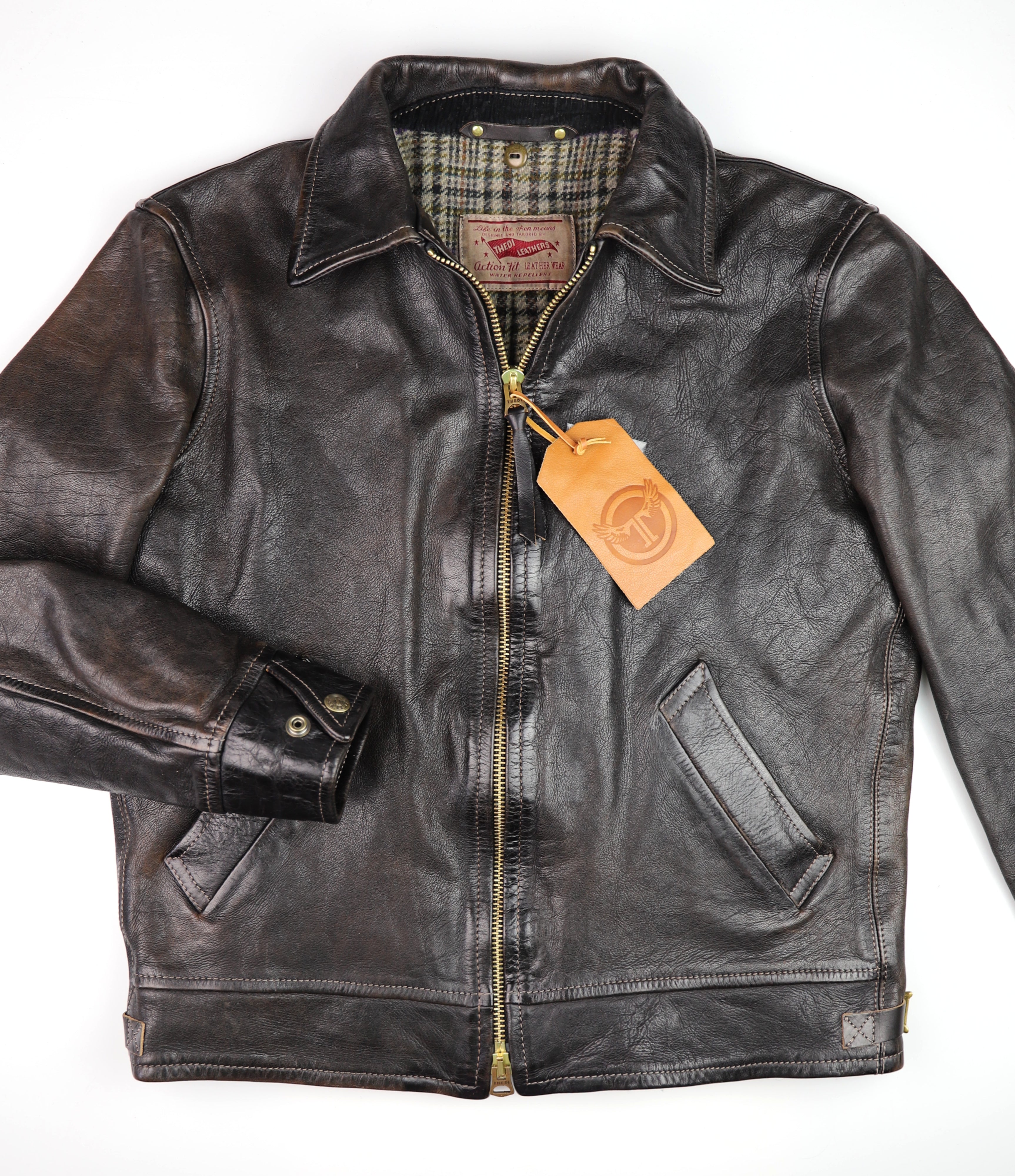 Thedi Idas Jacket, size Medium, Black Teacore Bruciato