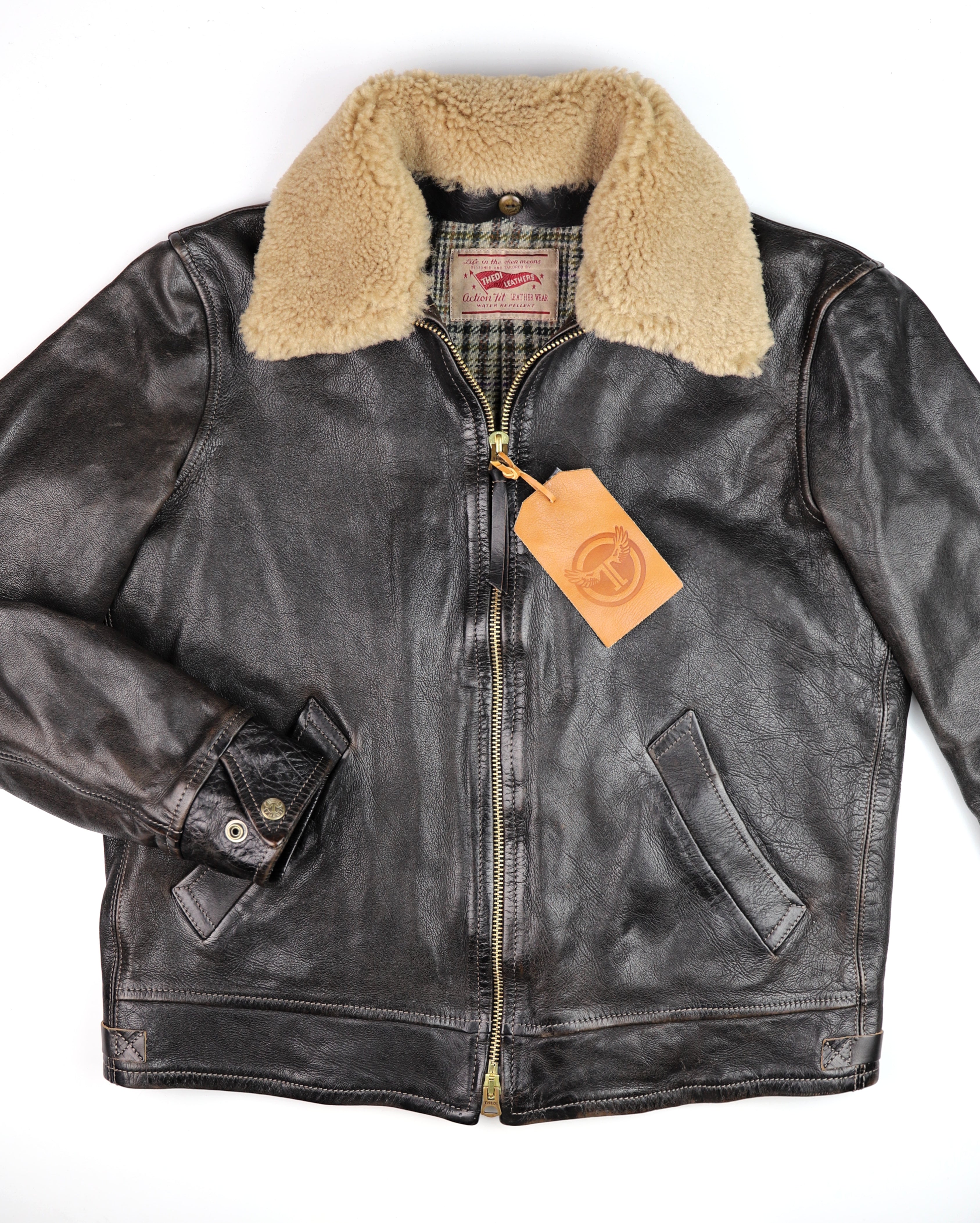 Thedi Idas Jacket, size XL, Black Teacore Bruciato