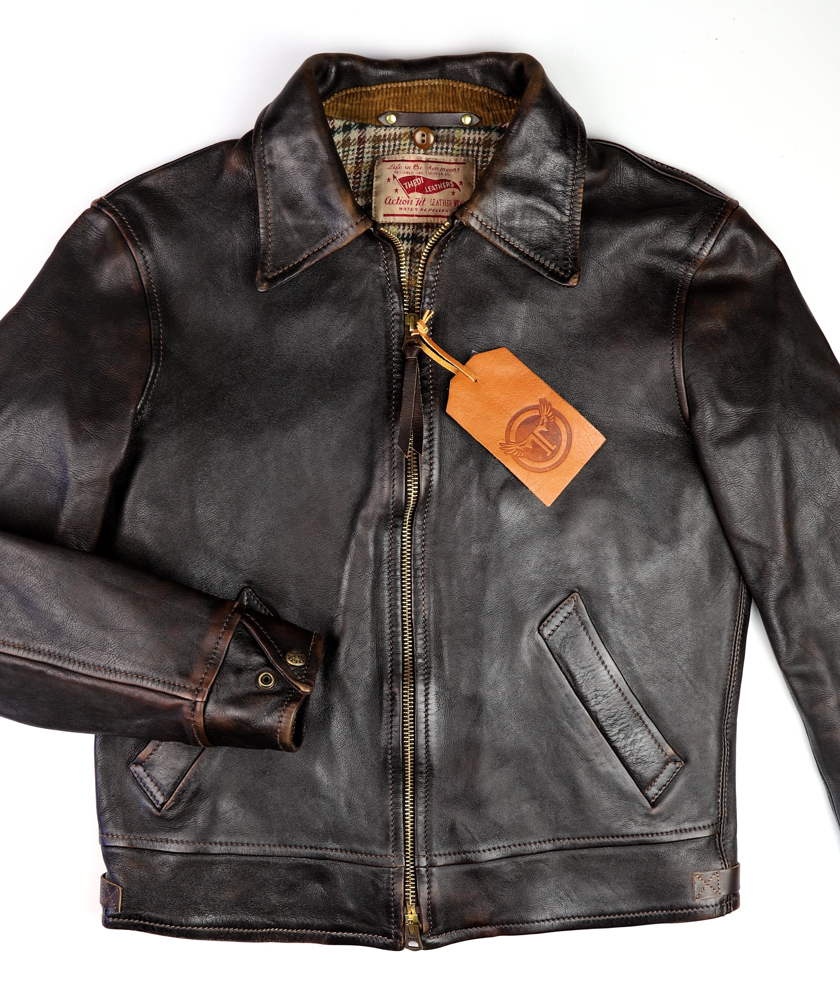 Thedi Idas Jacket, size Medium, Chestnut Bruciato