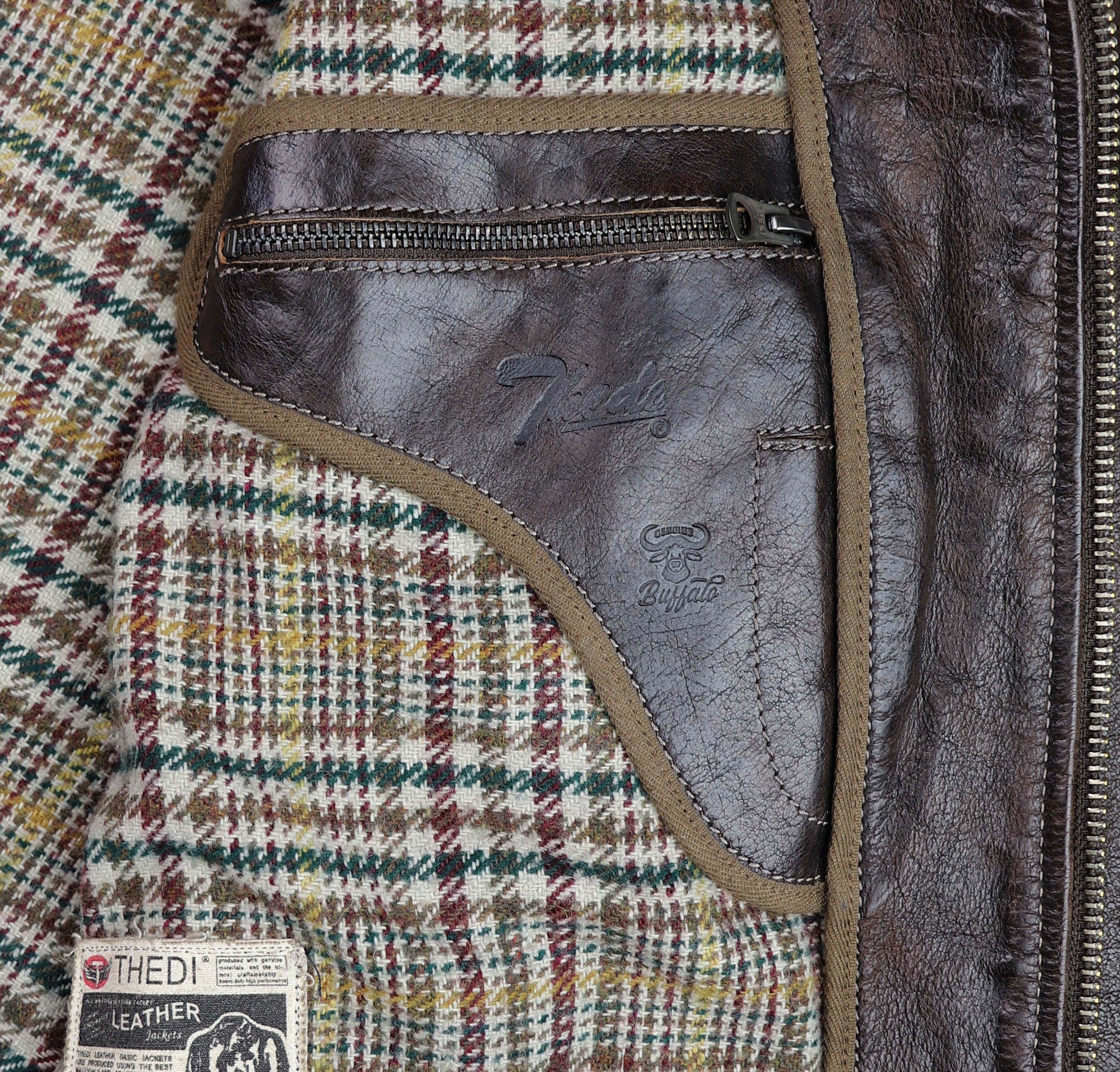 Thedi Idas Jacket, size 2XL, Espresso Toscano Buffalo