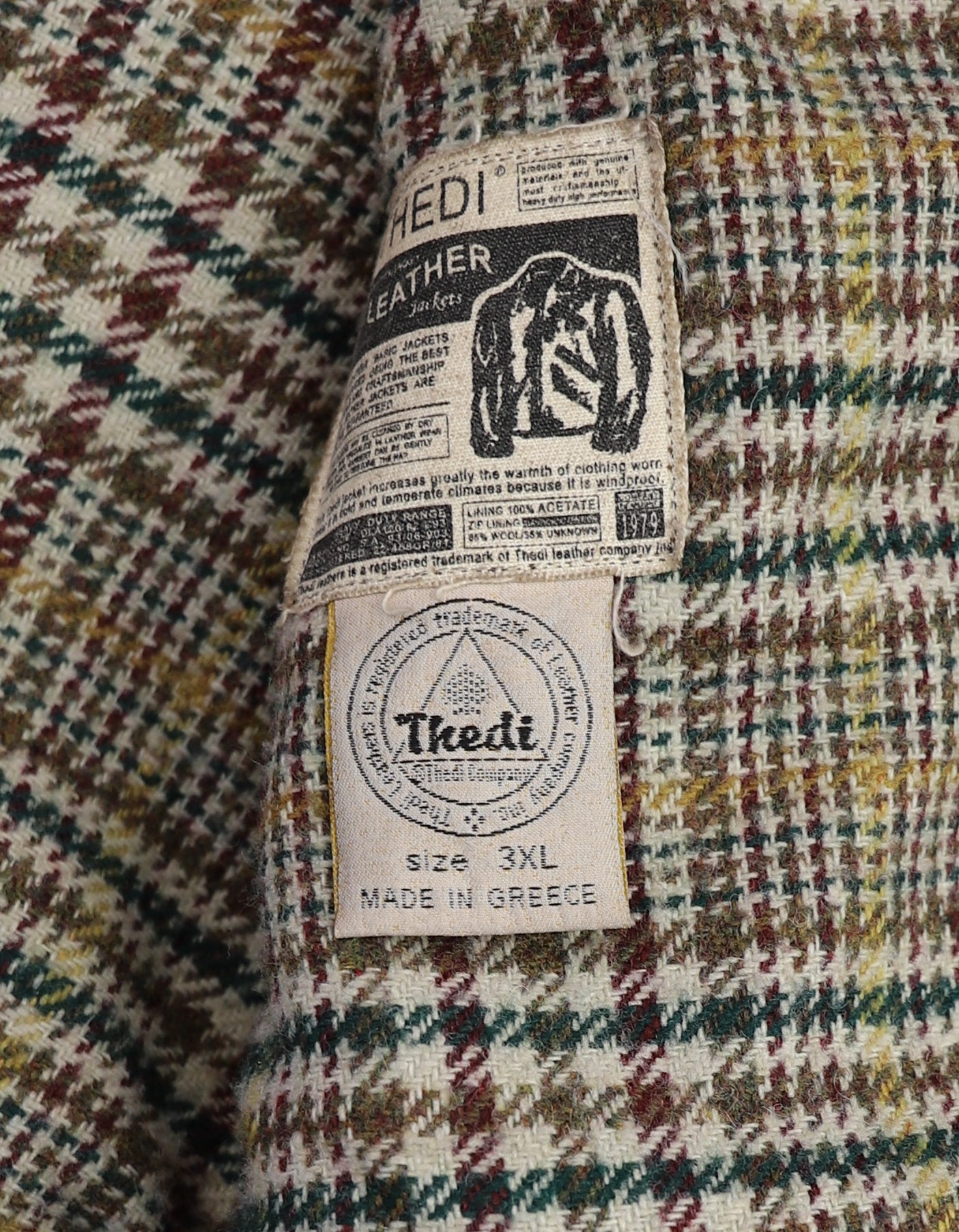 Thedi Idas Jacket, size 3XL, Espresso Toscano Buffalo