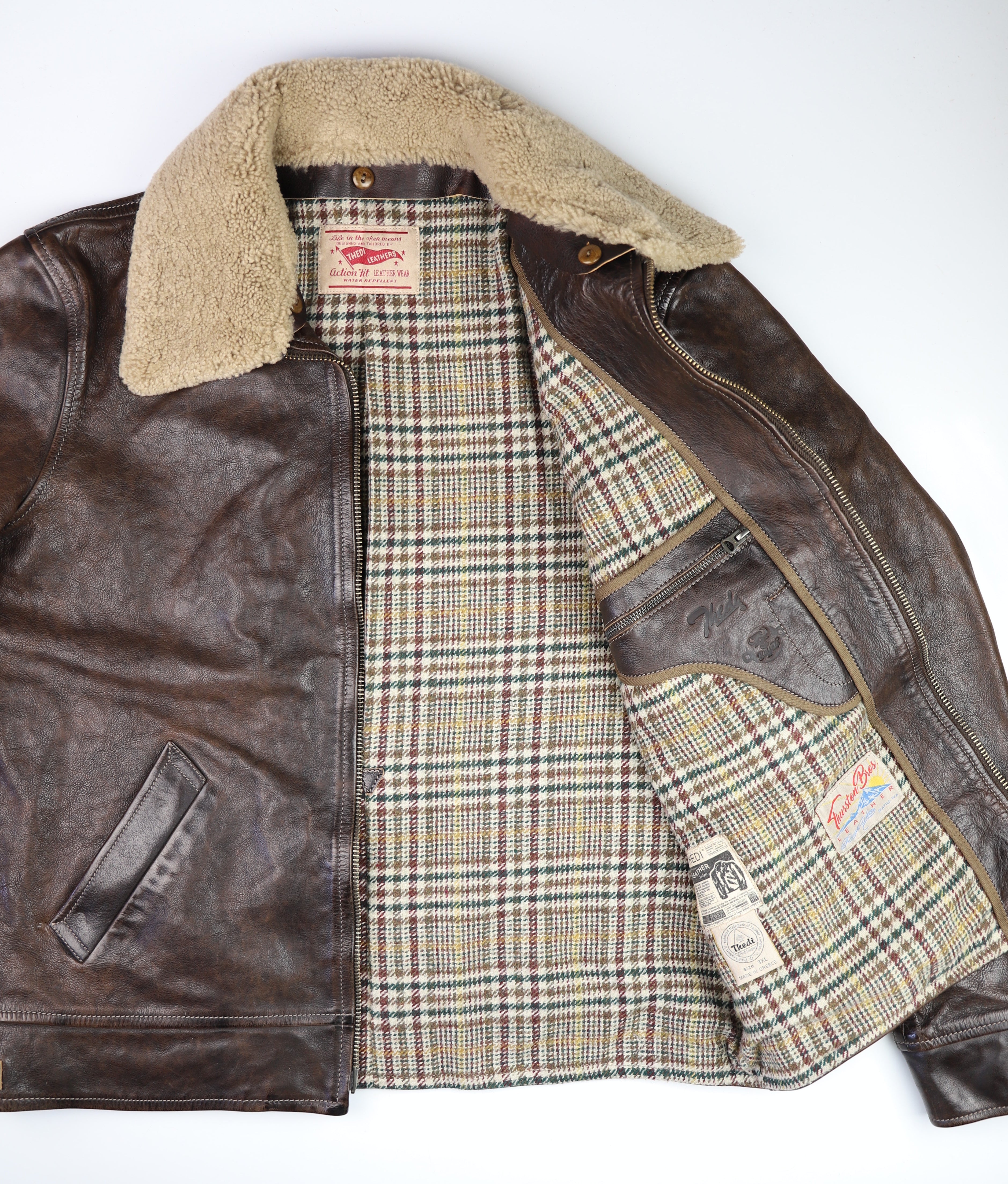 Thedi Idas Jacket, size 3XL, Espresso Toscano Buffalo