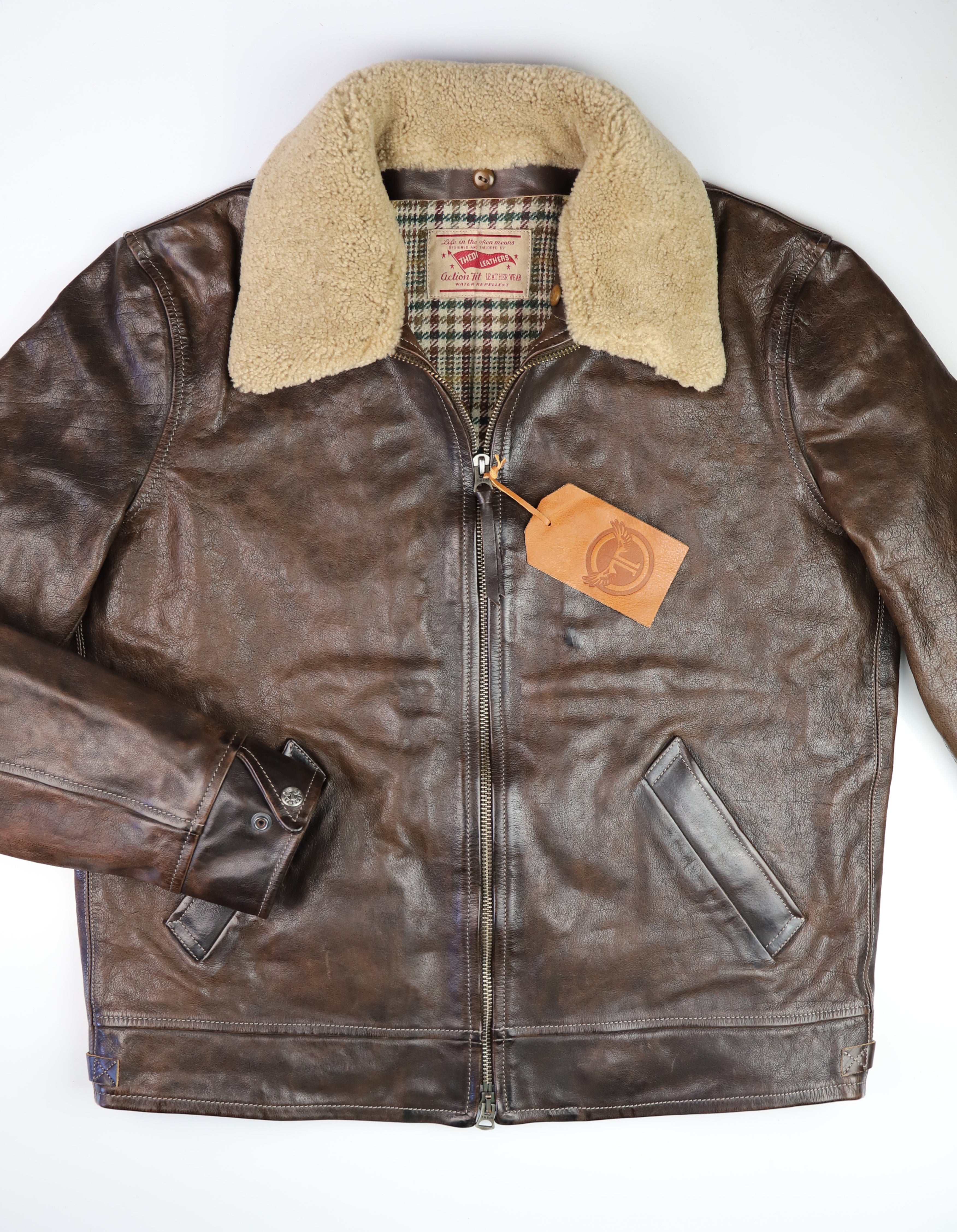Thedi Idas Jacket, size 4XL, Espresso Toscano Buffalo