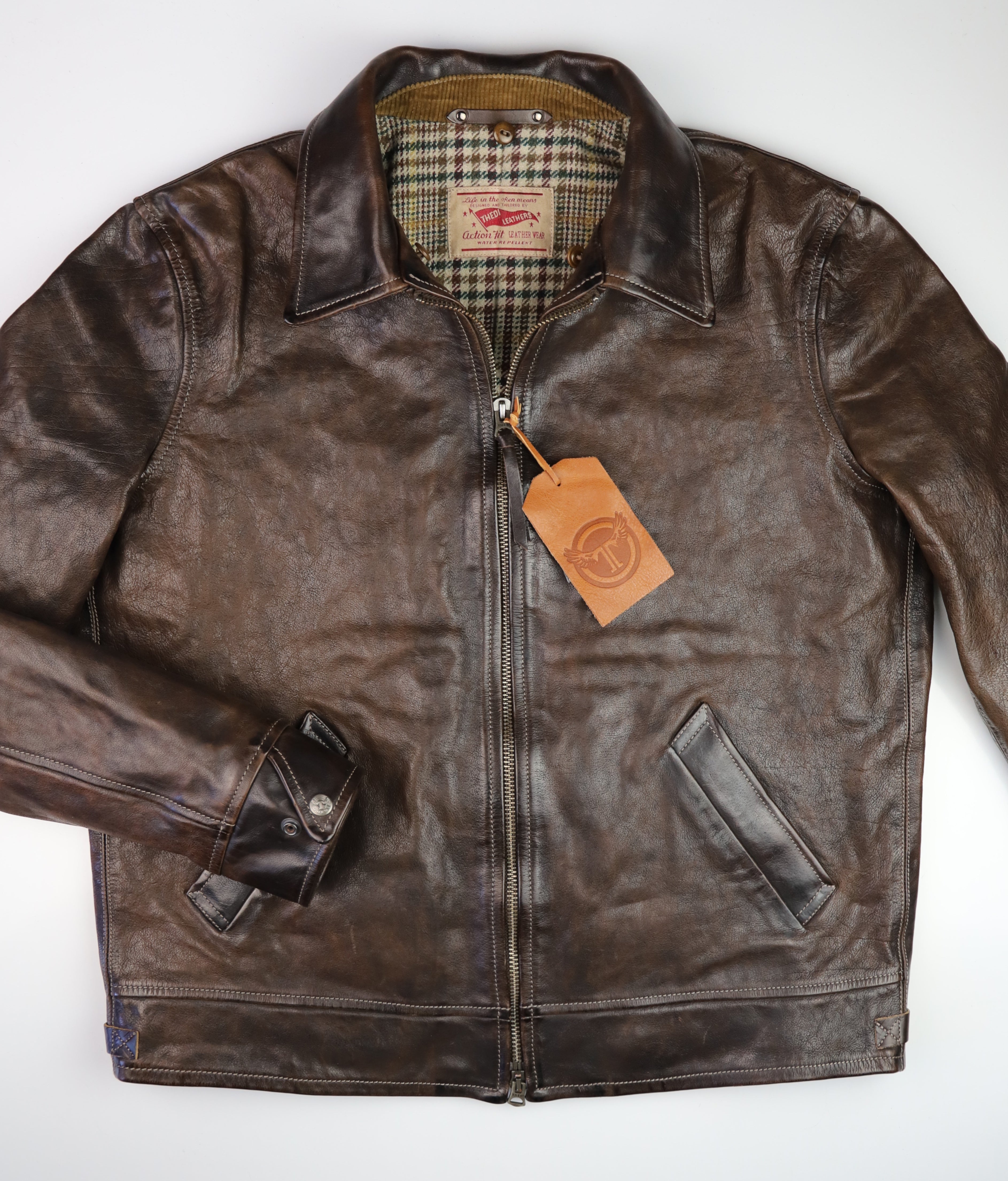 Thedi Idas Jacket, size 4XL, Espresso Toscano Buffalo