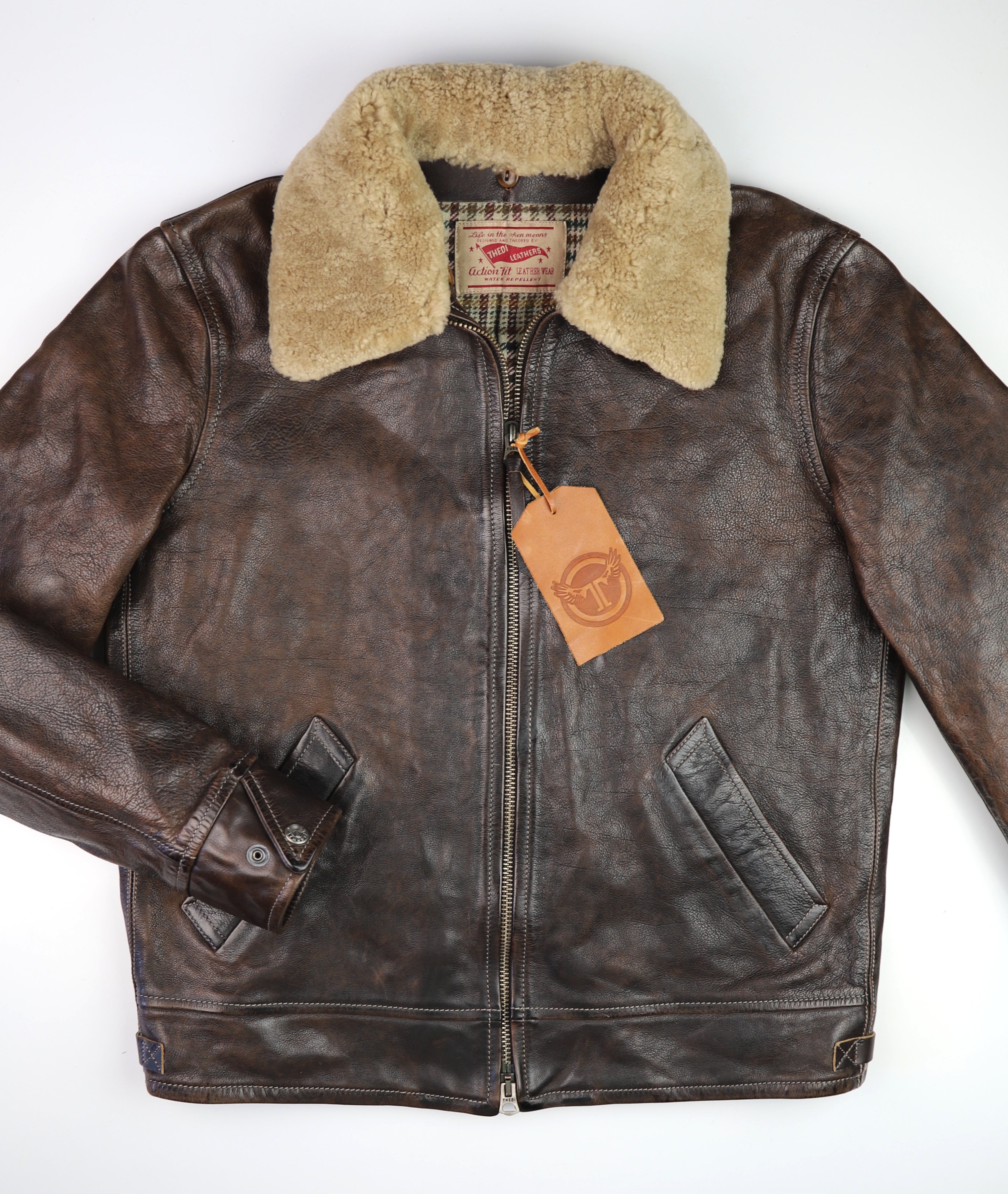 Thedi Idas Jacket, size Large, Espresso Toscano Buffalo