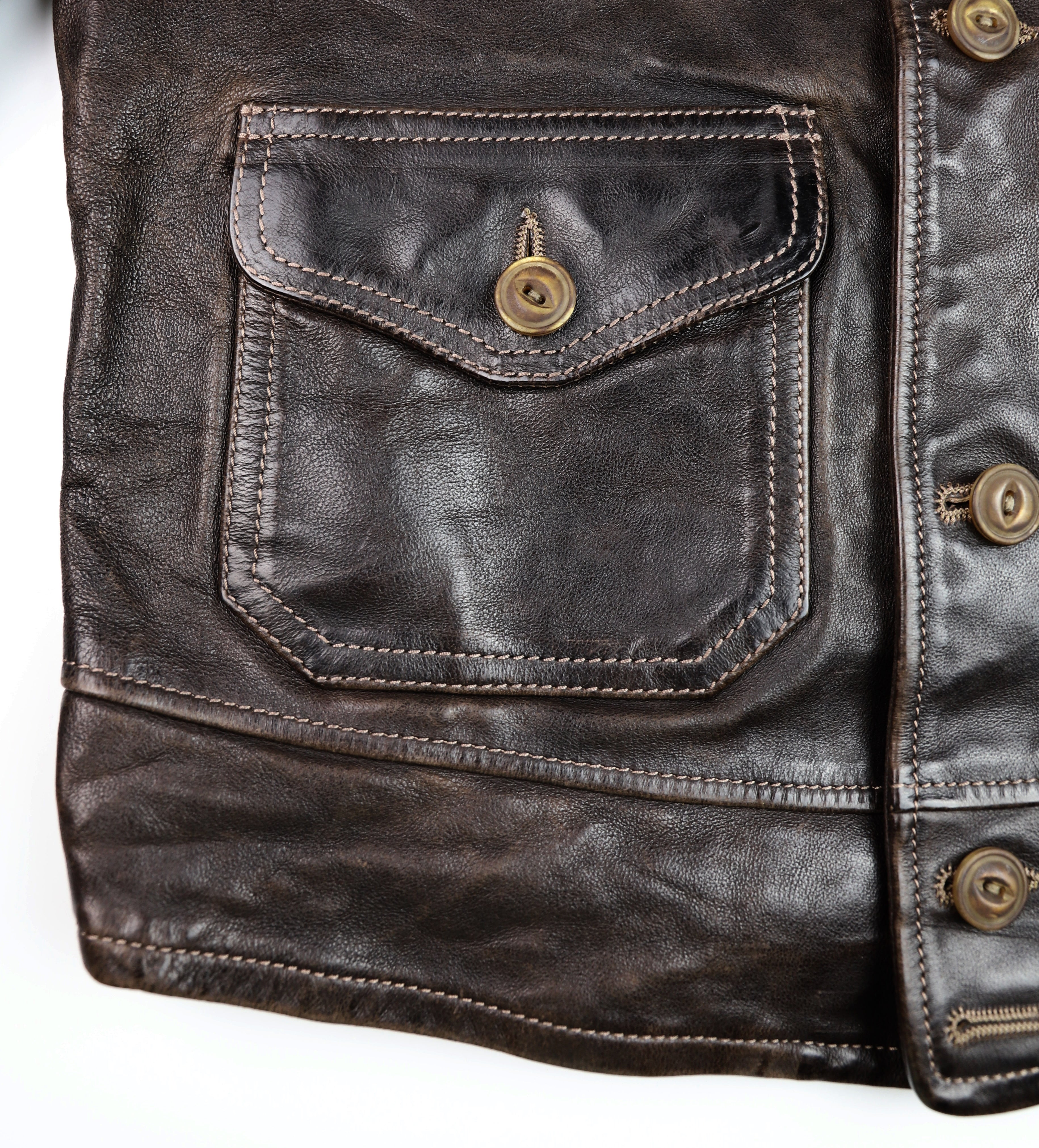 Thedi Markos Button-Up Shawl Collar Jacket, size Small, Espresso Toscano Buffalo