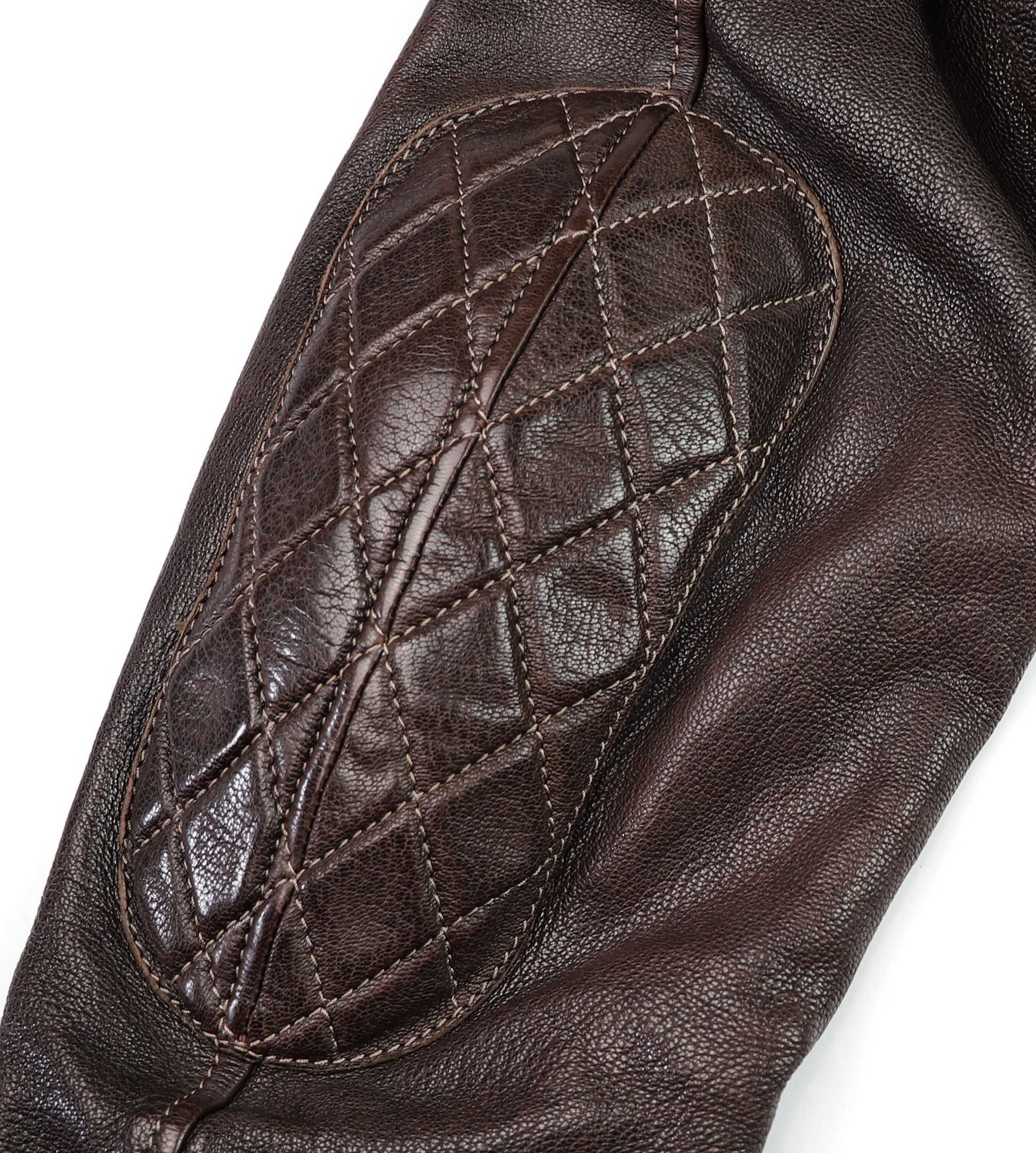 Thedi Maximos Cafe Racer, size XL, Brown Calabria Goatskin