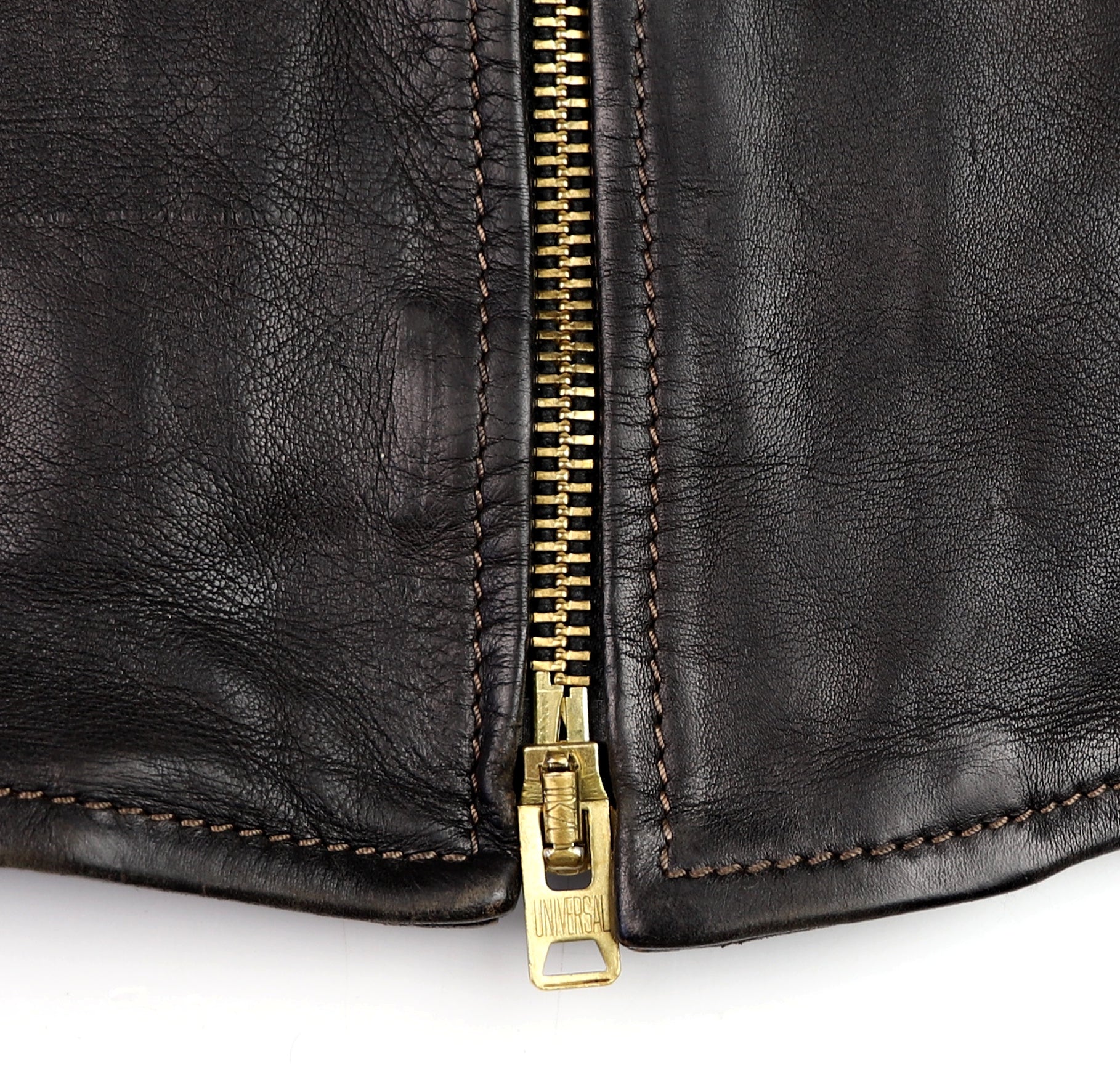 Thedi Memphis Jacket, size XL, Black Teacore Bruciato Horsehide