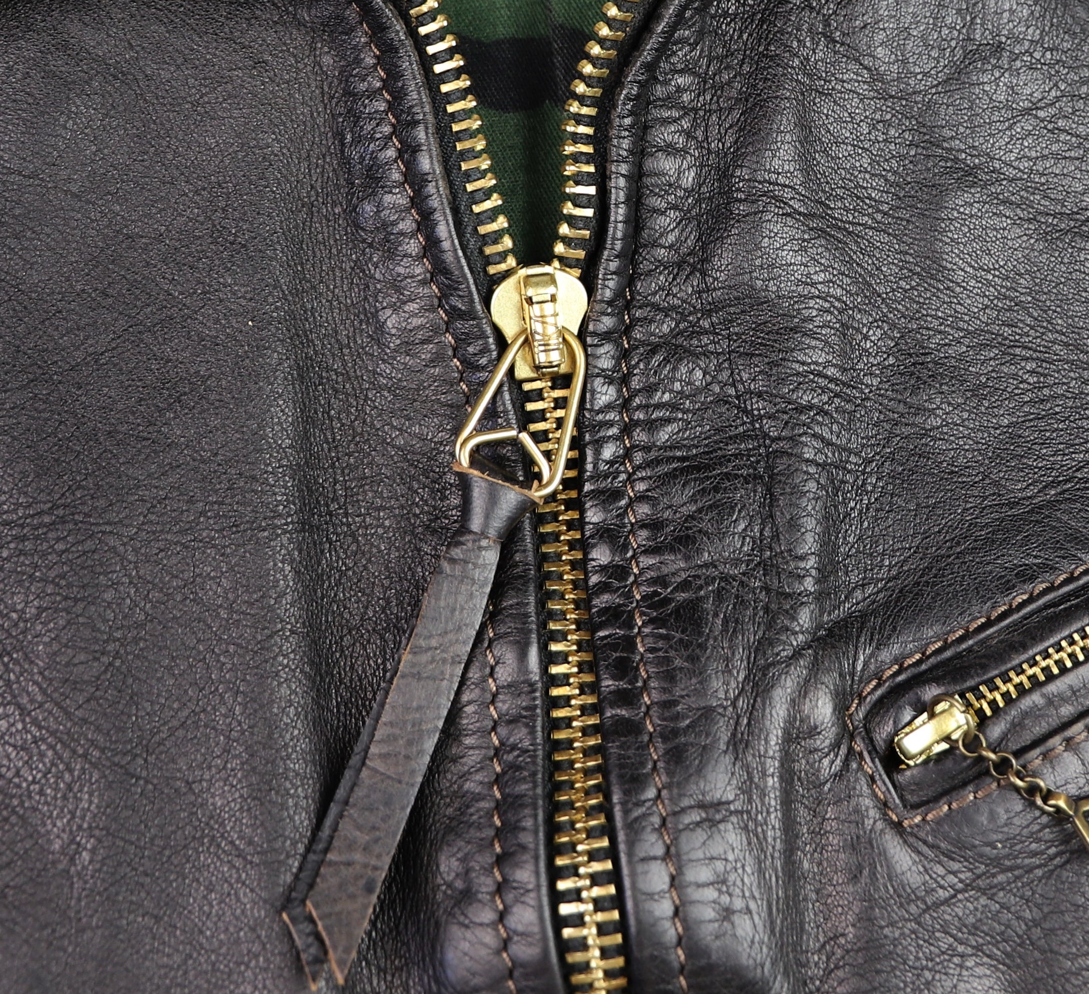 Thedi Memphis Jacket, size XL, Black Teacore Bruciato Horsehide