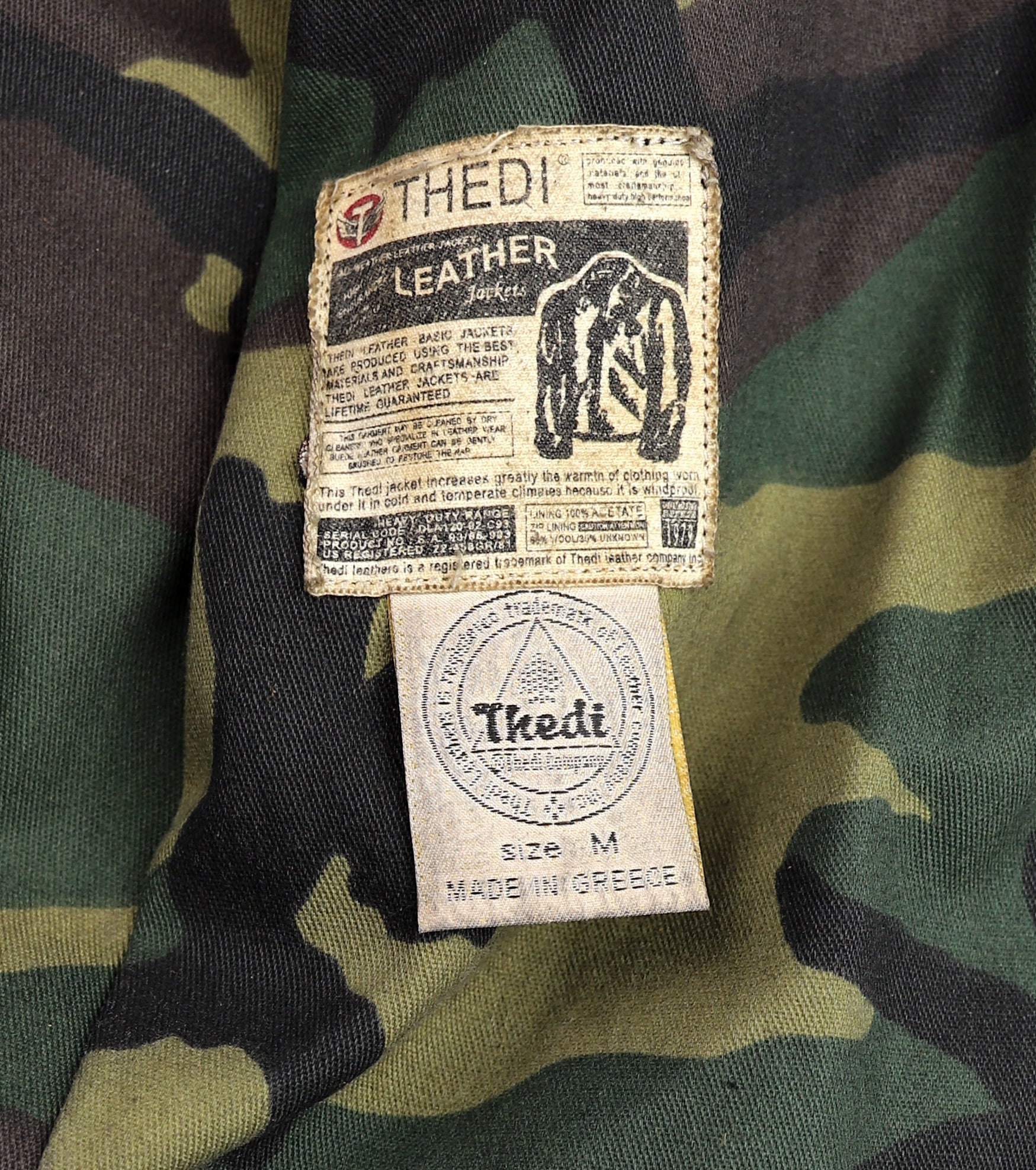 Thedi Memphis Jacket, size Medium, Chestnut Bruciato Horsehide