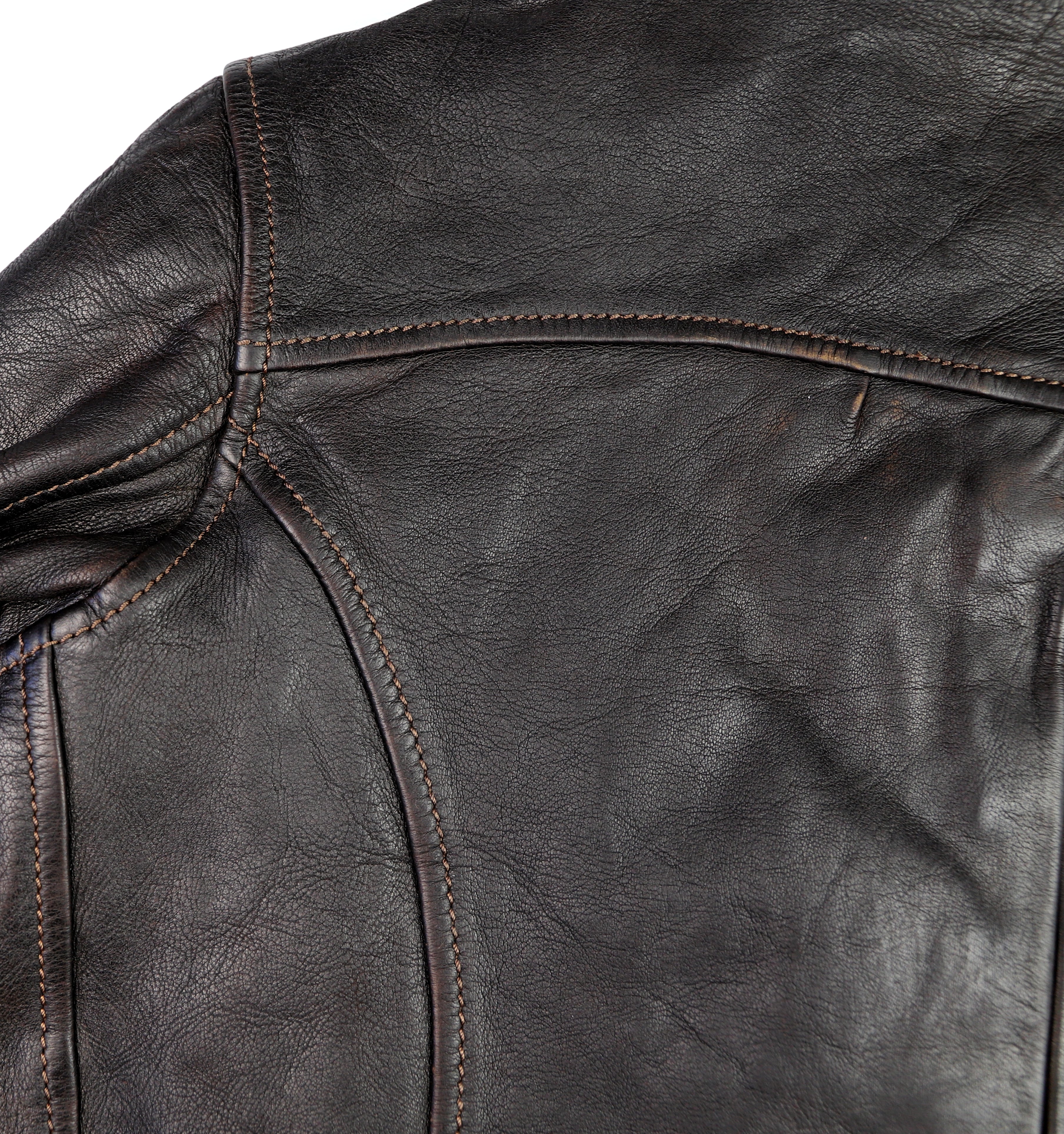 Thedi Memphis Jacket, size XL, Chestnut Bruciato Horsehide